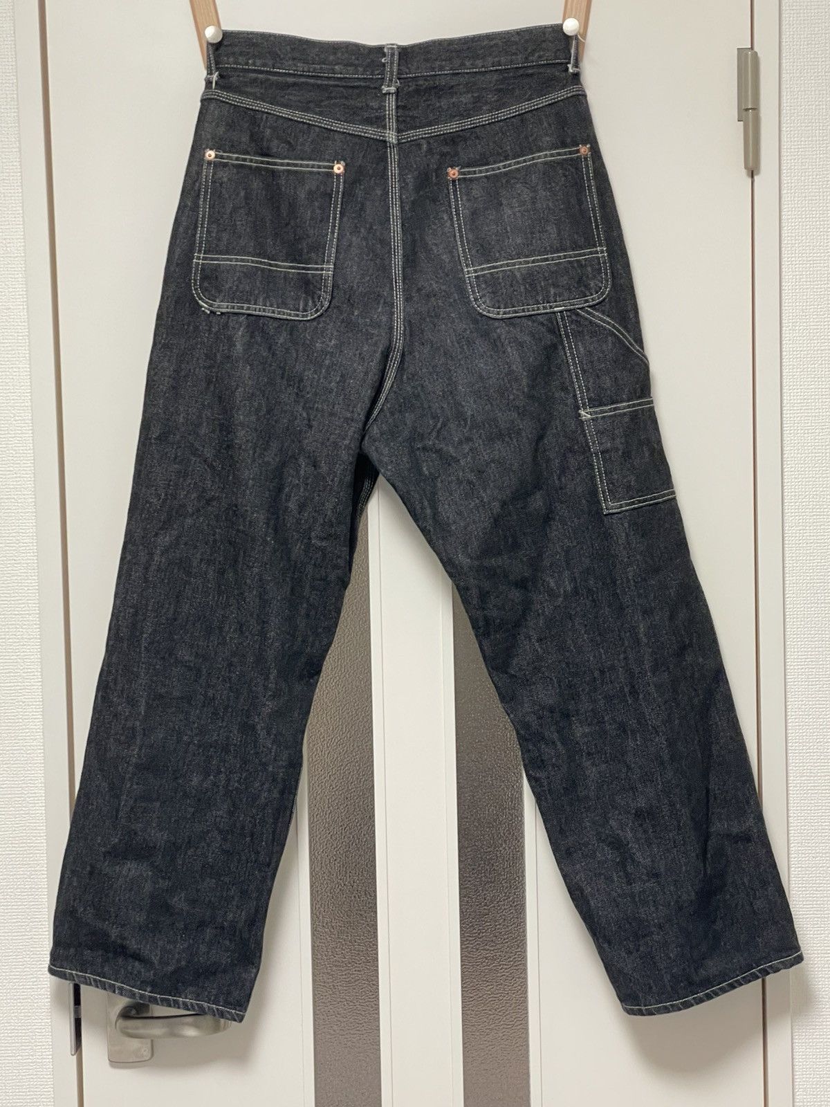 Japanese Brand Houston Selvedge Denim Painter Pants Size US 30 / EU 46 - 2 Thumbnail