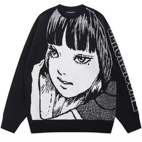 Other Vintage Girl Knitted Sweater Size US M / EU 48-50 / 2 - 1 Thumbnail