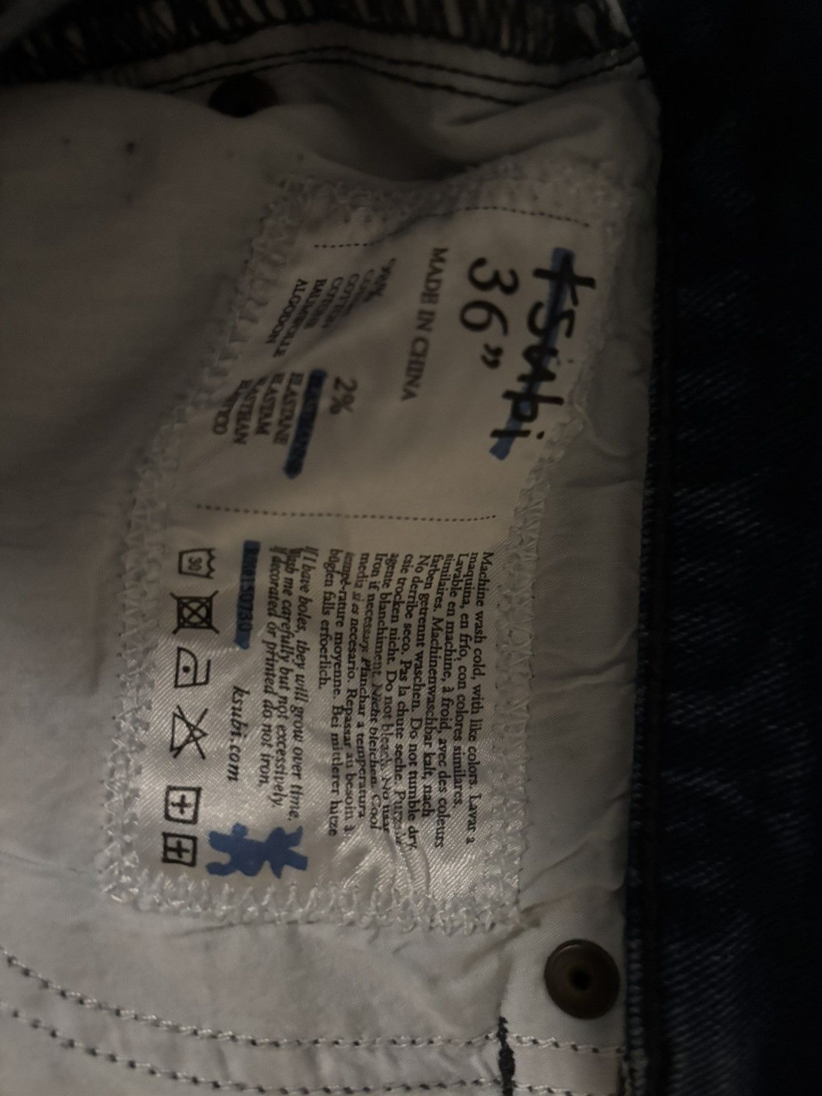 Ksubi Ksubi Chitch Philly Blue jeans Size US 36 / EU 52 - 8 Thumbnail
