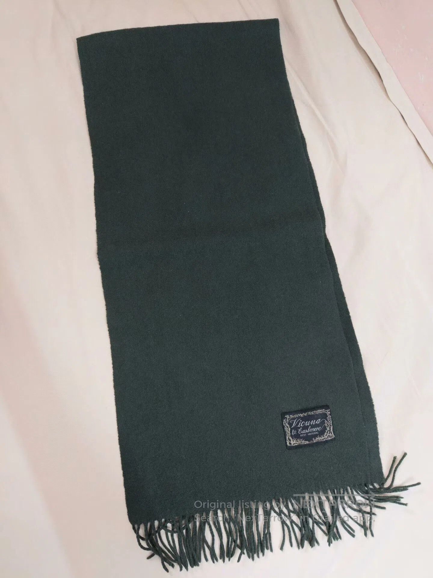 Extreme Cashmere Vicuna Cashmere Blend Green Scarf. Size ONE SIZE - 1 Thumbnail