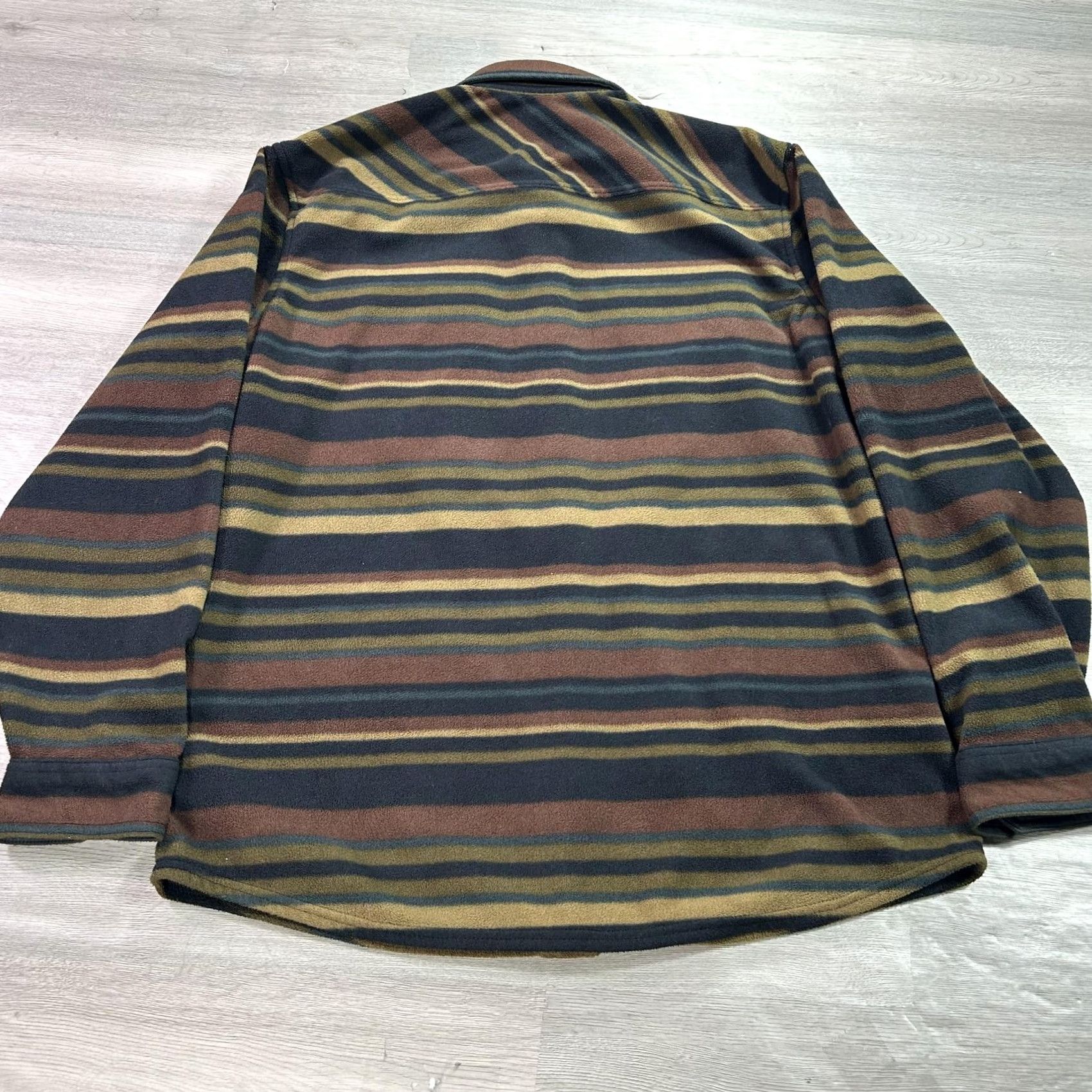 Eddie Bauer Eddie Bauer Shirt Mens Medium Multicolor Striped Fleece Button Up Outdoor Size US M / EU 48-50 / 2 - 2 Thumbnail