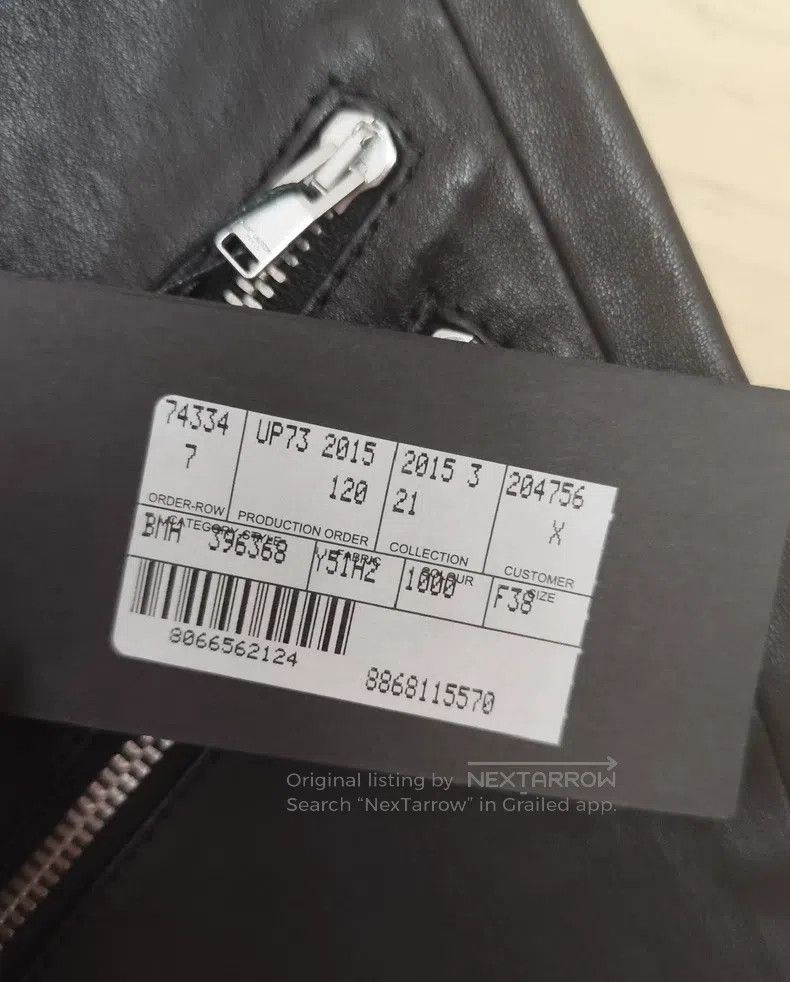 Saint Laurent Paris Saint Laurent Paris size F38 Zipper Women's Slim Leg Leathe Size 23" - 5 Thumbnail