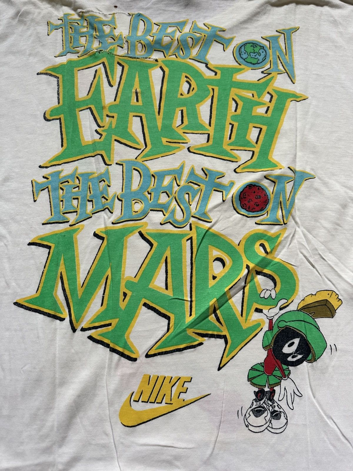 Vintage Vintage 1993 Jordan Space Jam Tee Size US L / EU 52-54 / 3 - 5 Thumbnail