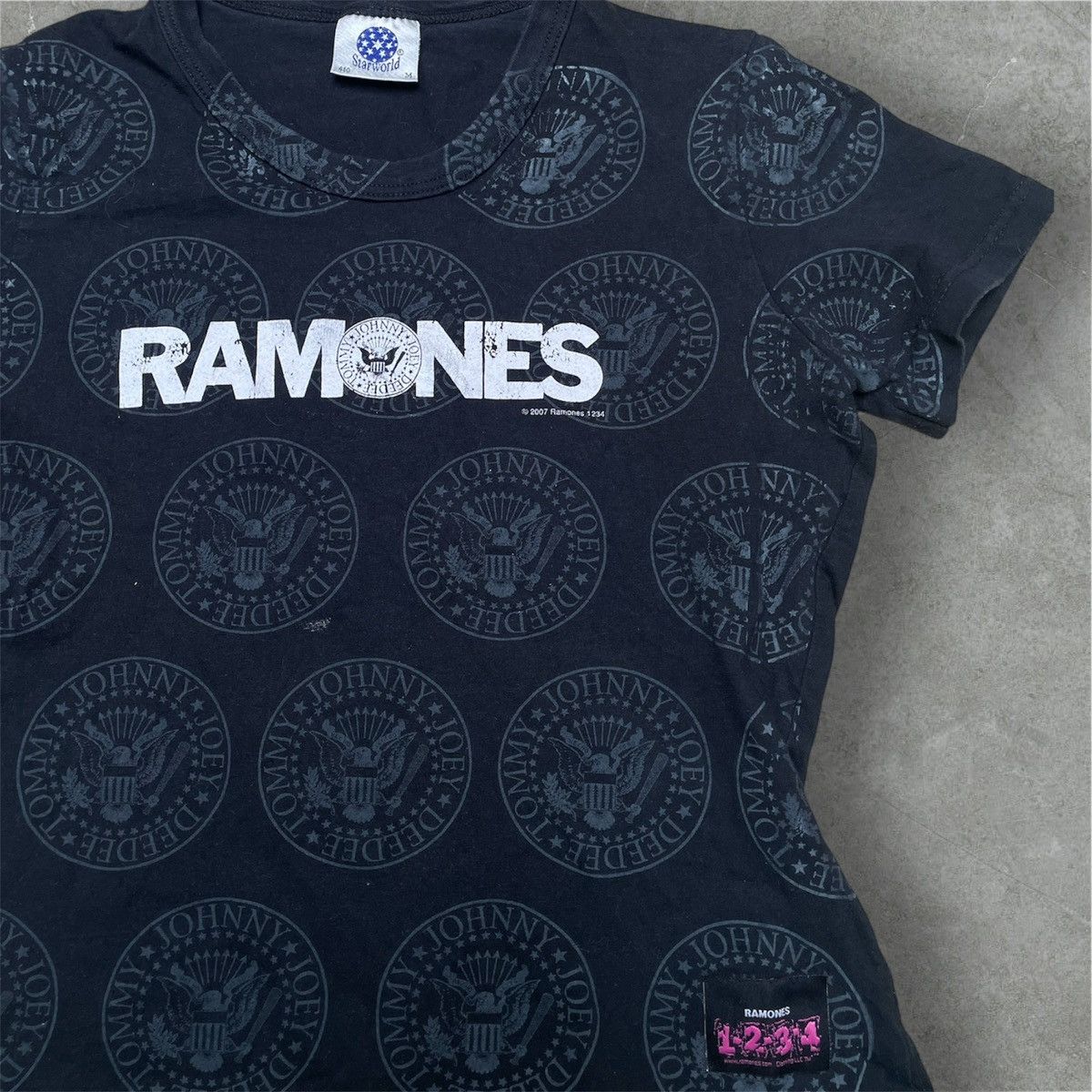 Vintage Ramones rock band vintage starworld archive 90s Size XS / US 0-2 / IT 36-38 - 3 Thumbnail
