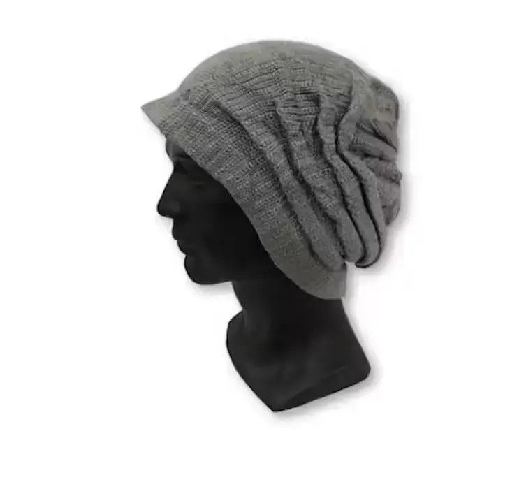Japanese Brand BQ Plain Beanie Hat Size ONE SIZE - 1 Thumbnail
