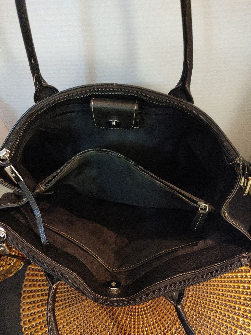 Etienne Aigner Etienne Aigner Leather Tote Size ONE SIZE - 6 Thumbnail
