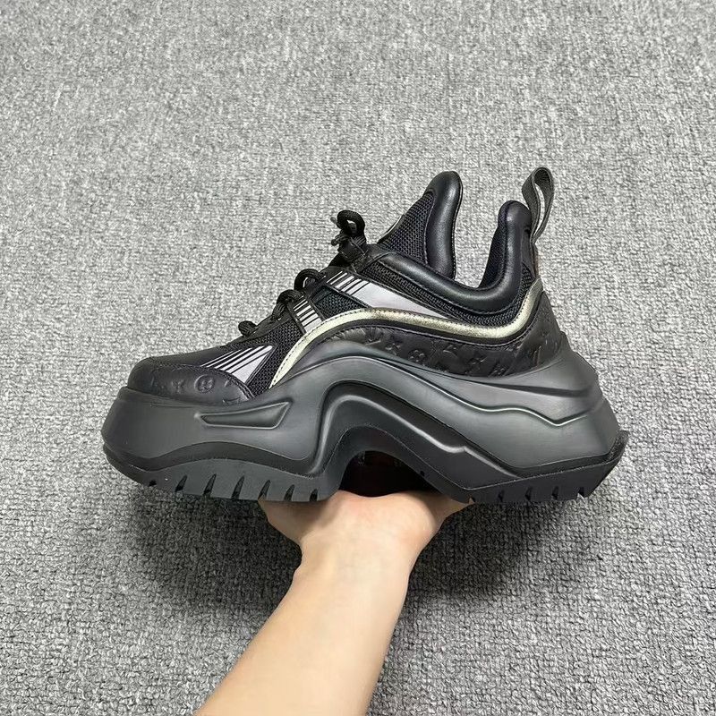 Louis Vuitton Louis Vuitton Chunky Low-Top Sneakers for Women -2505 Size US 6 / IT 36 - 5 Thumbnail