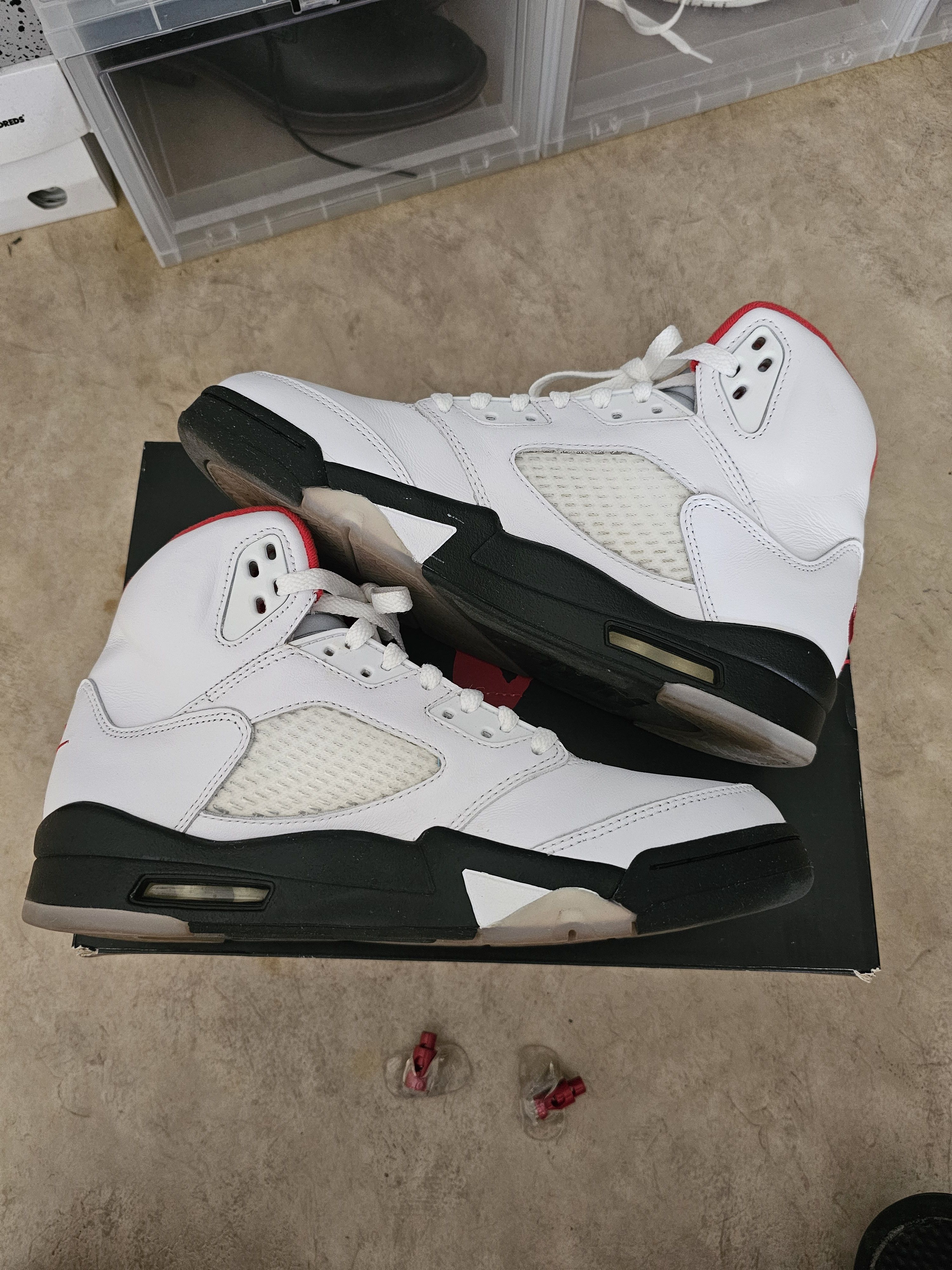 Jordan Brand Jordan 5 Fire red 2020 Size US 8 / EU 41 - 6 Thumbnail