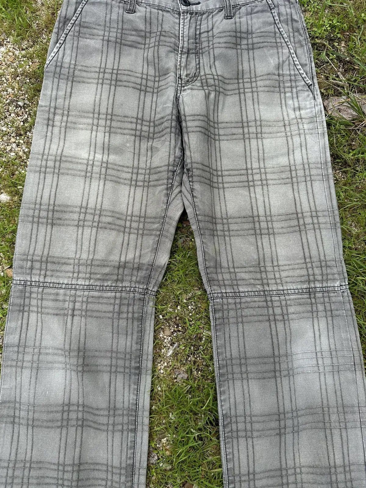 PPFM GRAILS!! VINTAGE PPFM JAPAN SASHIKO STITCHING TROUSERS PANTS Size US 29 - 2 Thumbnail