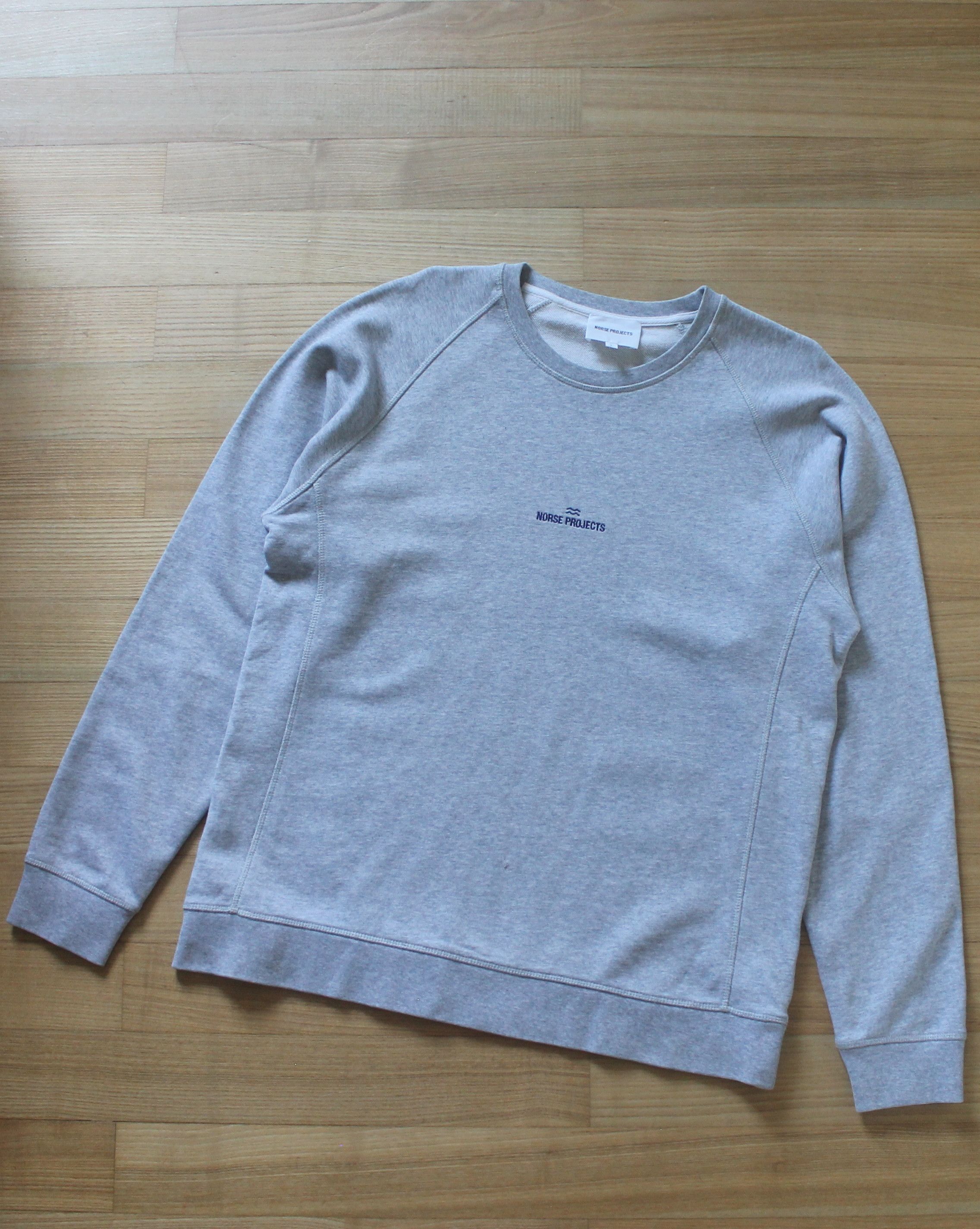 Norse Projects Norse Projects Ketel NP Wave Logo Sweatshirt Size US L / EU 52-54 / 3 - 4 Thumbnail