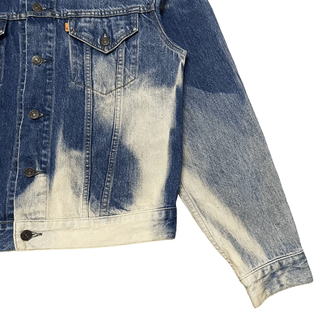 Levi's Vintage Levis Orange Single R Denim Trucker Jacket Size US M / EU 48-50 / 2 - 4 Thumbnail