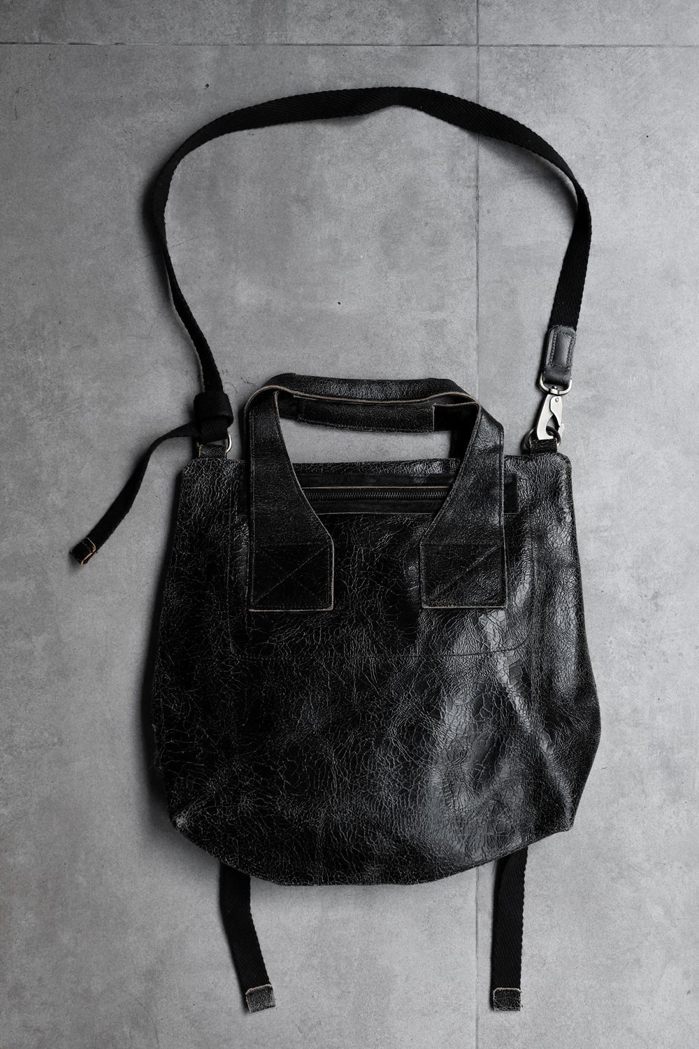 Jas MB Jas-M.B. Leather Shoulder / Hand Bag -Black Size ONE SIZE - 4 Thumbnail