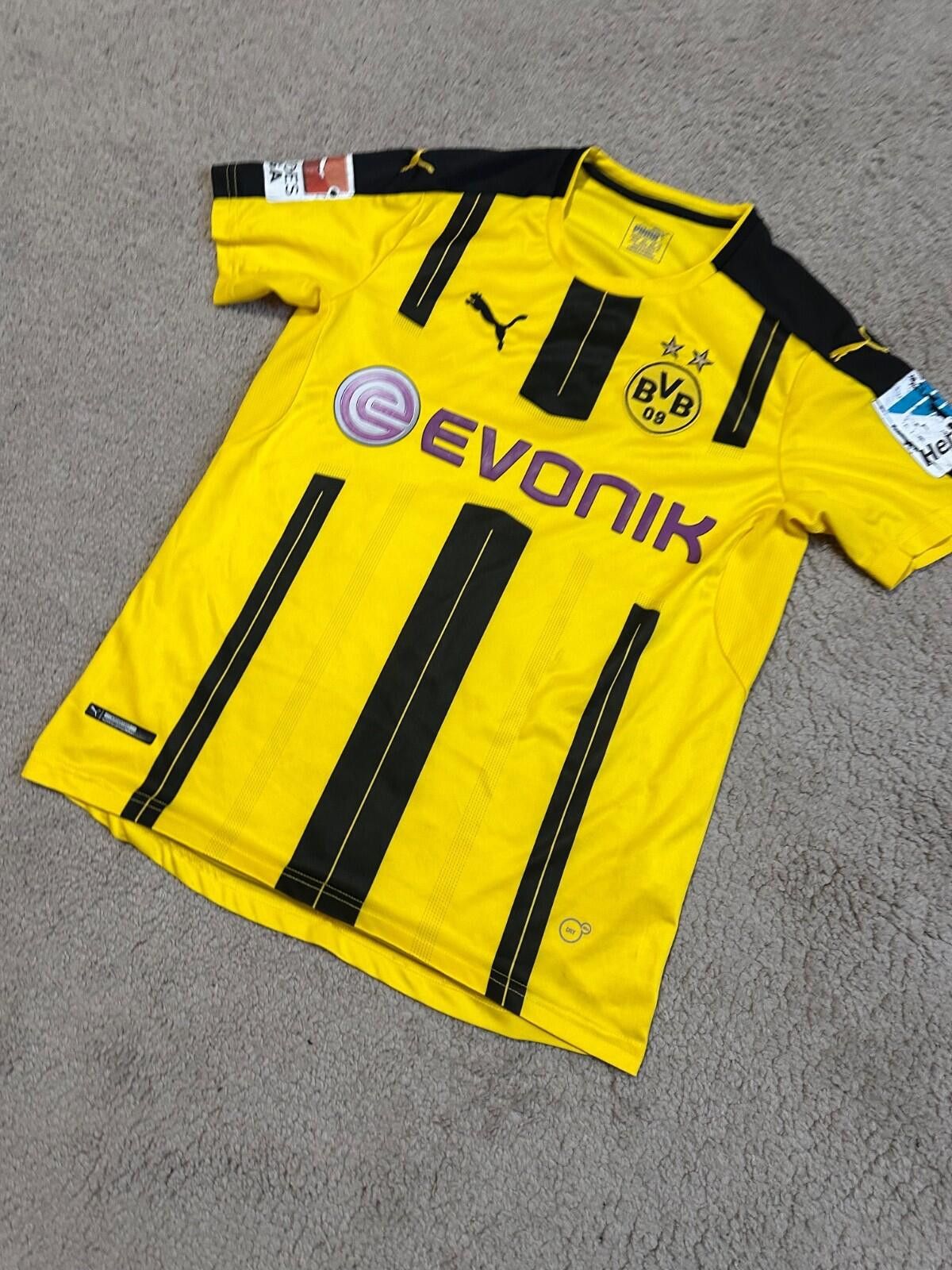 Puma BORUSSIA DORTMUND 2016/17 FOOTBALL SHIRT SOCCER JERSEY PUMA Size US M / EU 48-50 / 2 - 2 Thumbnail