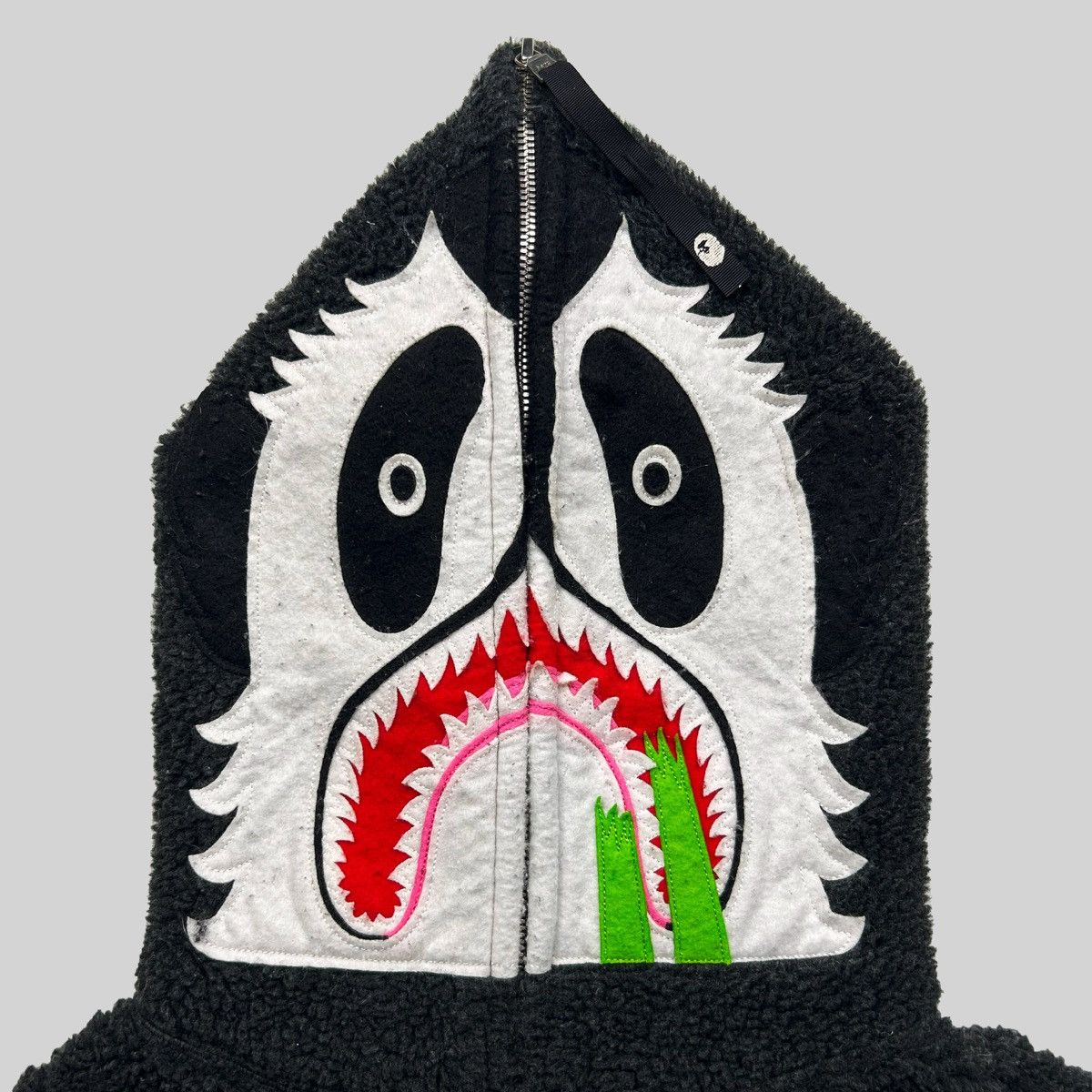 Bape Panda Fleece Full Zip Hoodie Size US M / EU 48-50 / 2 - 4 Thumbnail