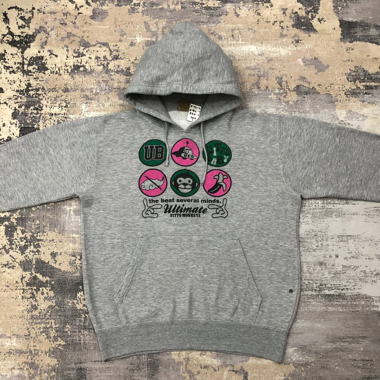 Designer × Japanese Brand Y291 ULTIMATE UITTG BABY MONKEYS HOODIE Size US L / EU 52-54 / 3 - 2 Thumbnail
