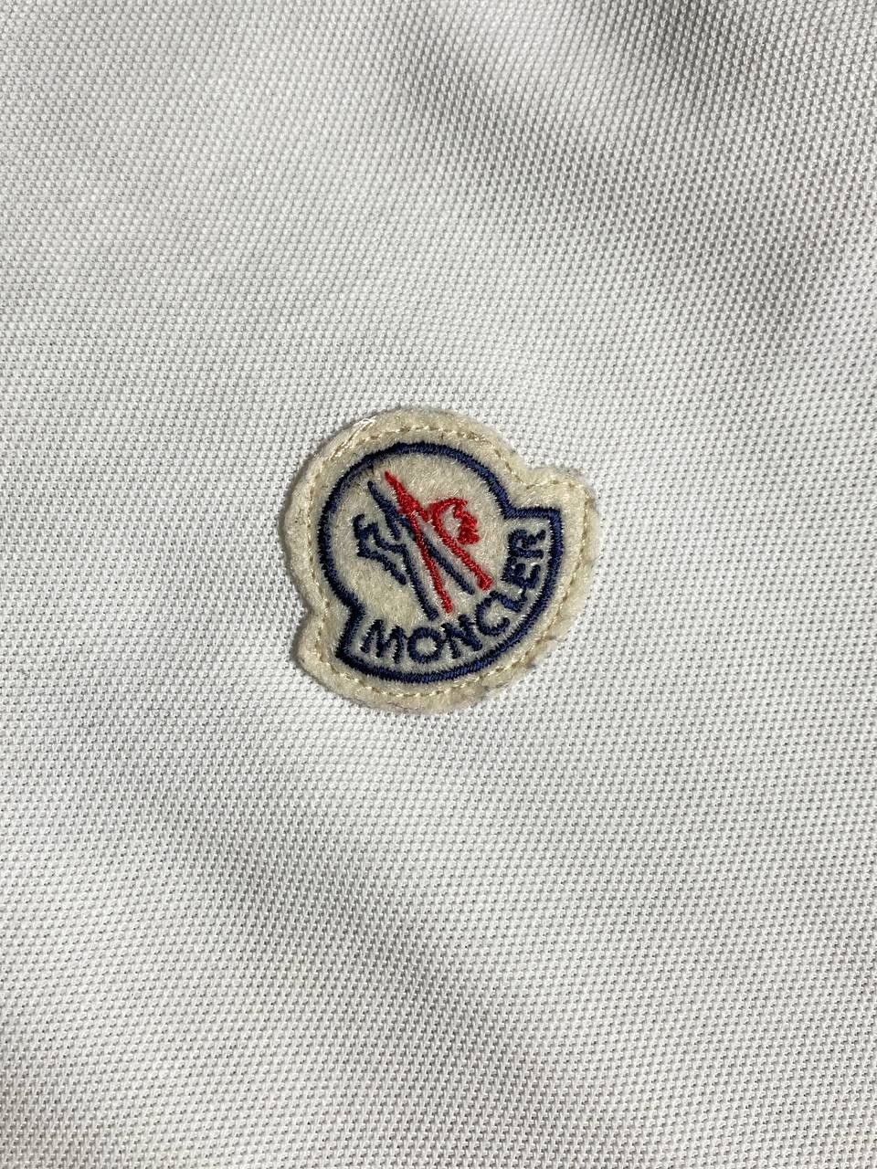 Moncler Moncler Casual Vintage Small Logo Polo Tee T Shirt Size XL / US 12-14 / IT 48-50 - 5 Thumbnail