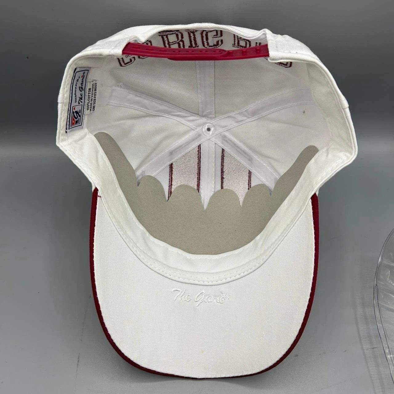 The Game Indiana Hoosiers NCAA Hat Men Red White Snap Back Cotton Size ONE SIZE - 2 Thumbnail