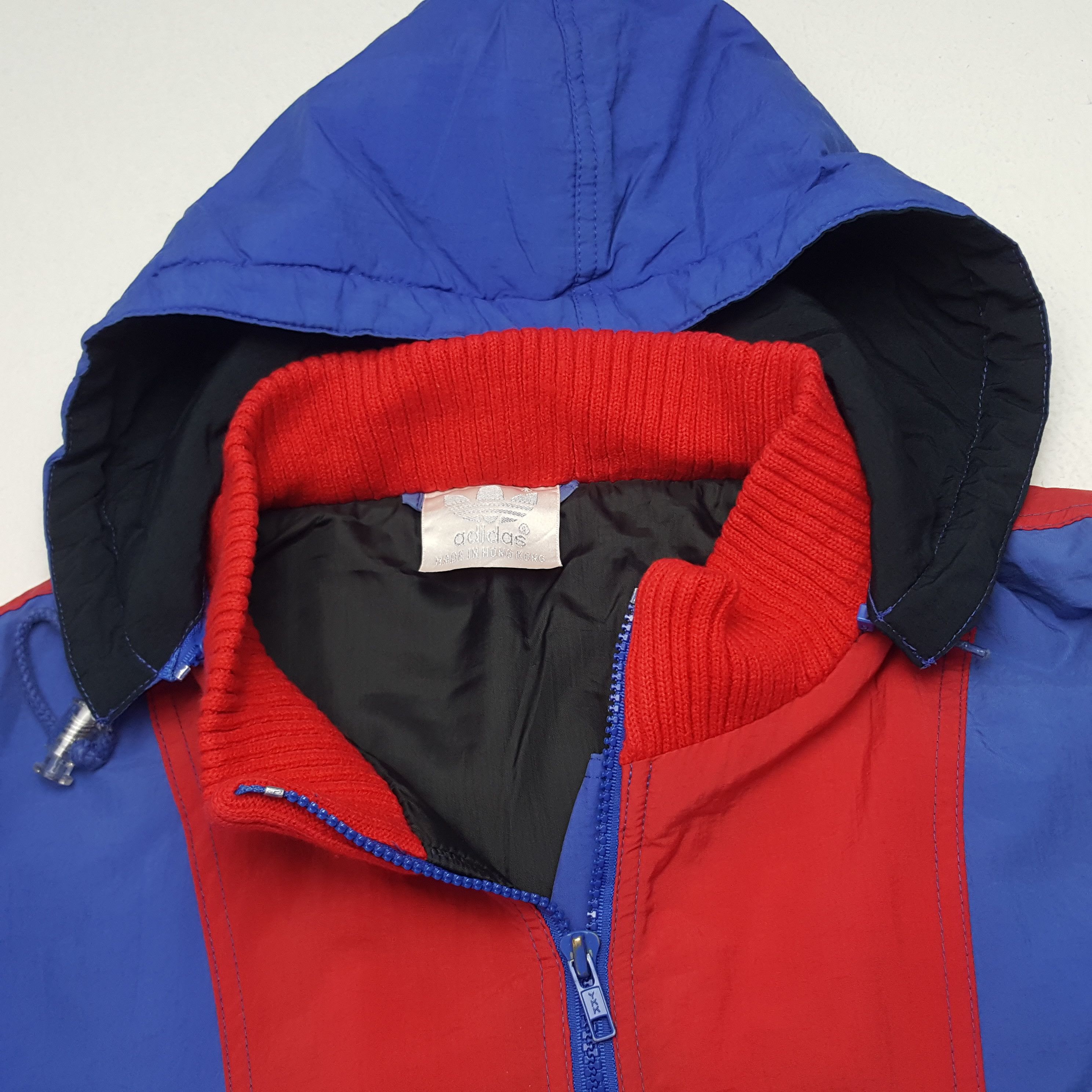 Adidas Vintage Adidas Ski Winter Zipper Jacket Hoodie Size US L / EU 52-54 / 3 - 3 Thumbnail