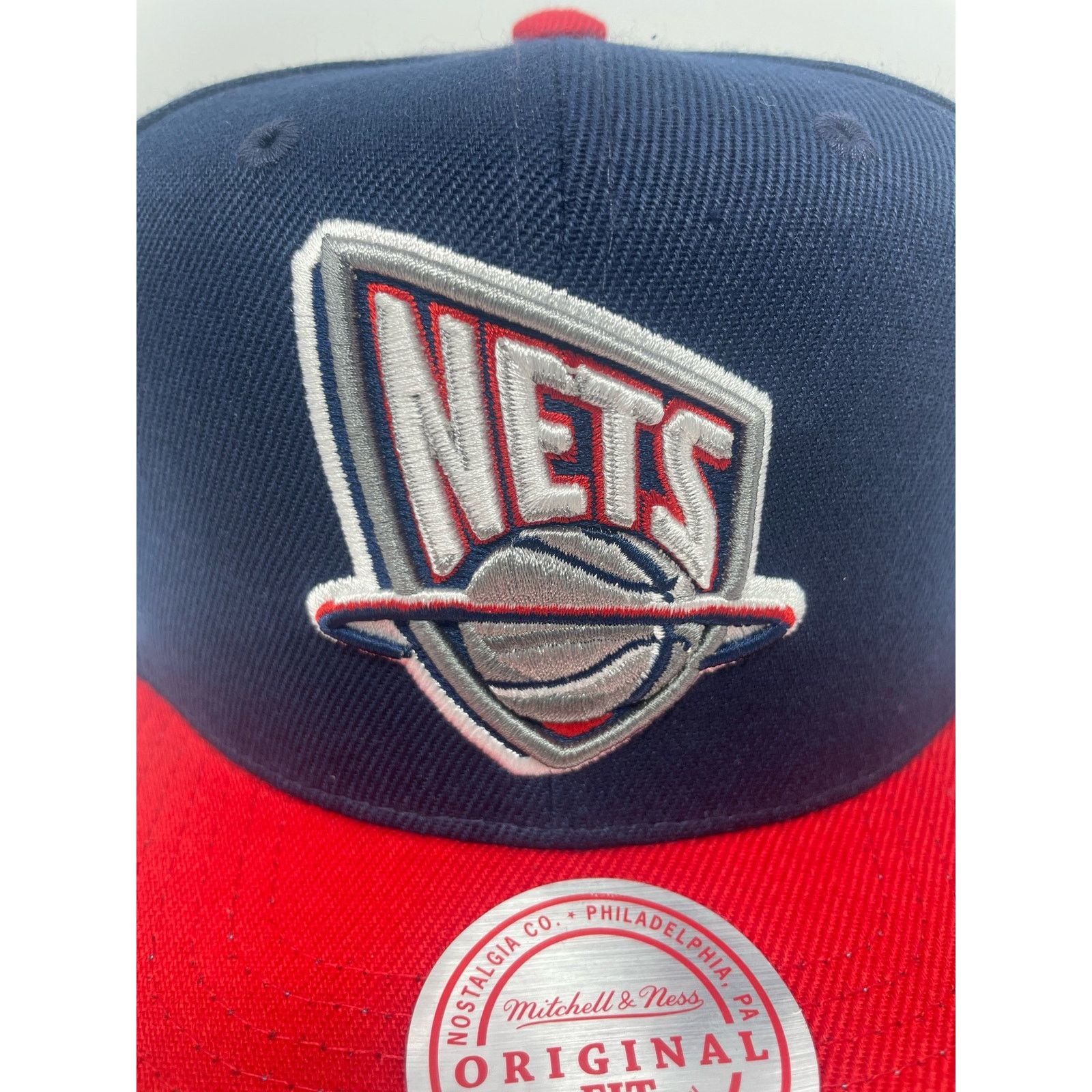 Mitchell & Ness New Jersey Nets Mitchell & Ness Lids Hardwood Snapback Size ONE SIZE - 2 Thumbnail