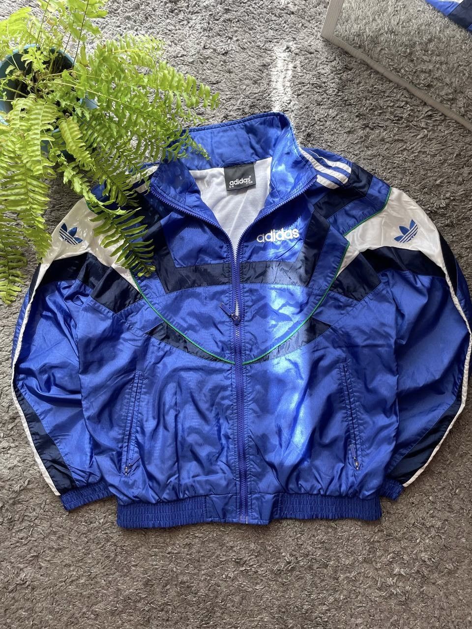 Adidas × Vintage 90s Adidas Suit Vintage Streetwear Logo Rare Neylon Oversize Size US M / EU 48-50 / 2 - 11 Thumbnail