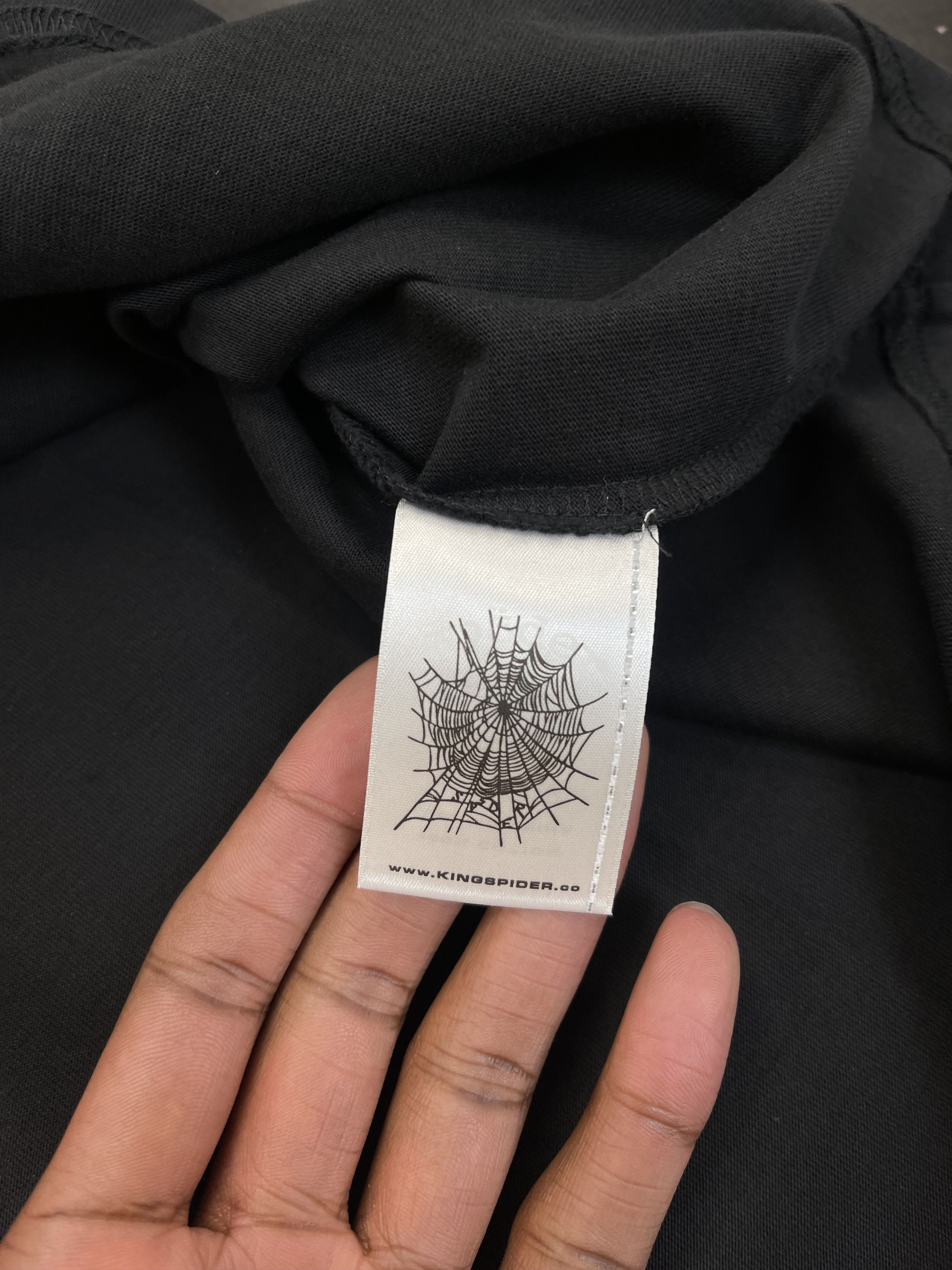 Sp5der Sp5der Diffused Collegiate Tee Black Size US M / EU 48-50 / 2 - 8 Thumbnail