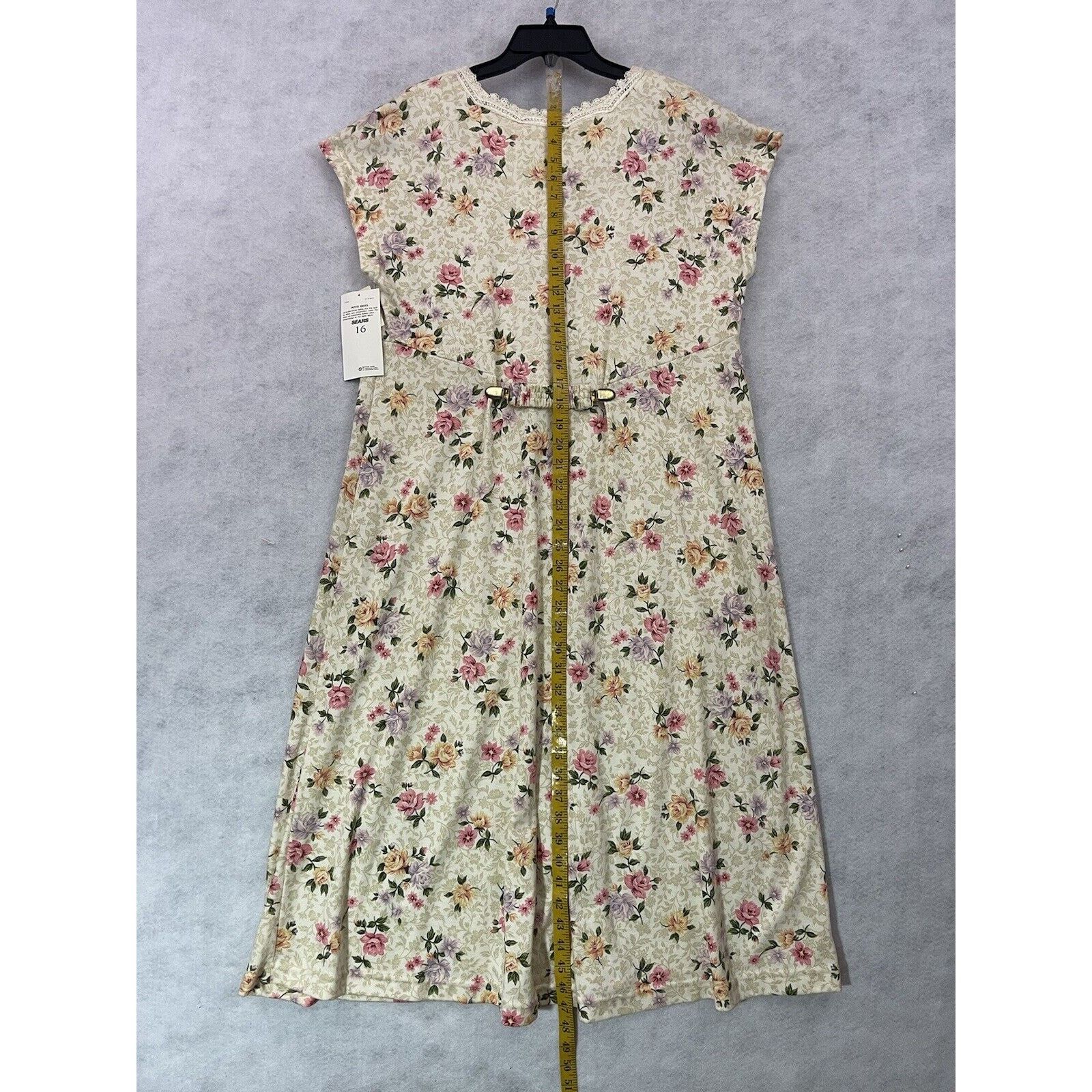 Other Ms Conduct Carriage Court Dress Womens 16P Floral Vintage Size XXL / US 16-18 / IT 52-54 - 8 Thumbnail