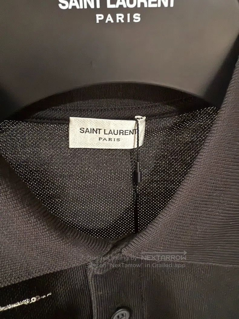 Saint Laurent Paris Saint Laurent Paris Short Sleeve Men's Polo Shirt Size US M / EU 48-50 / 2 - 3 Thumbnail