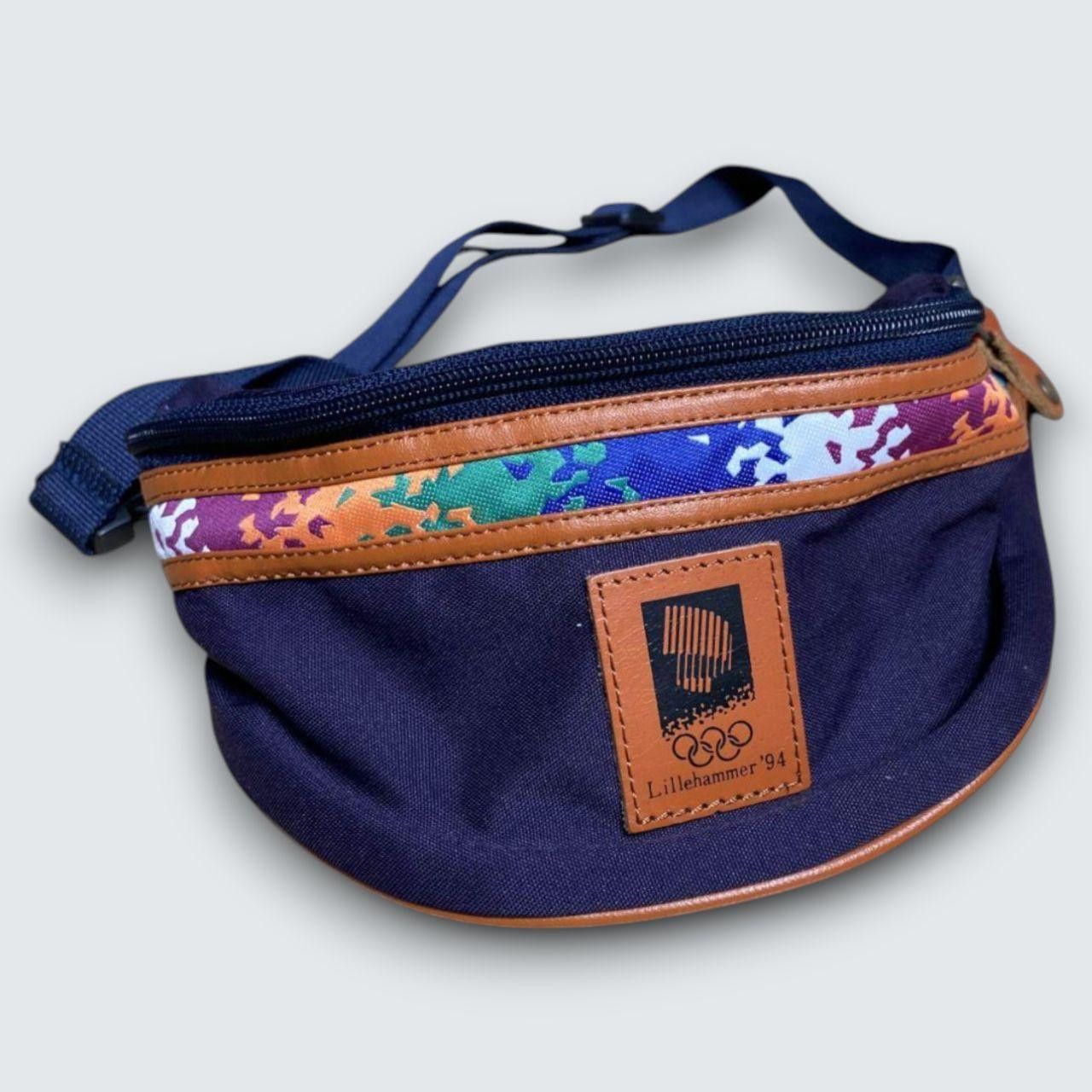 USA Olympics Rare 1994 Lillehammer Winter Olympic Games Fanny Pack Size ONE SIZE - 1 Thumbnail