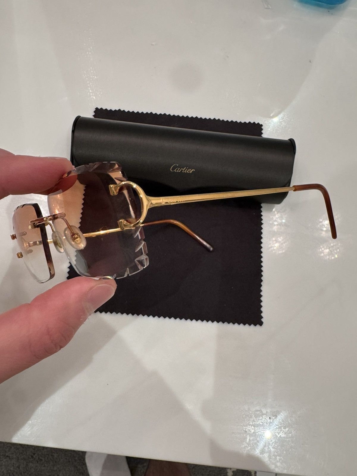 Cartier Cartier sunglasses big c Size ONE SIZE - 8 Thumbnail