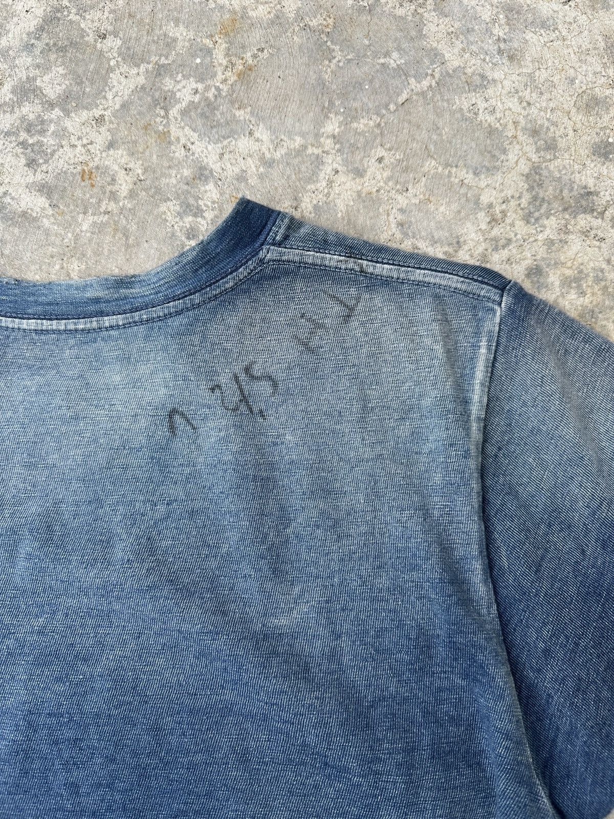 Kapital Triple skull skeleton journeyman sunfade stencile pocket tee Size US M / EU 48-50 / 2 - 7 Thumbnail