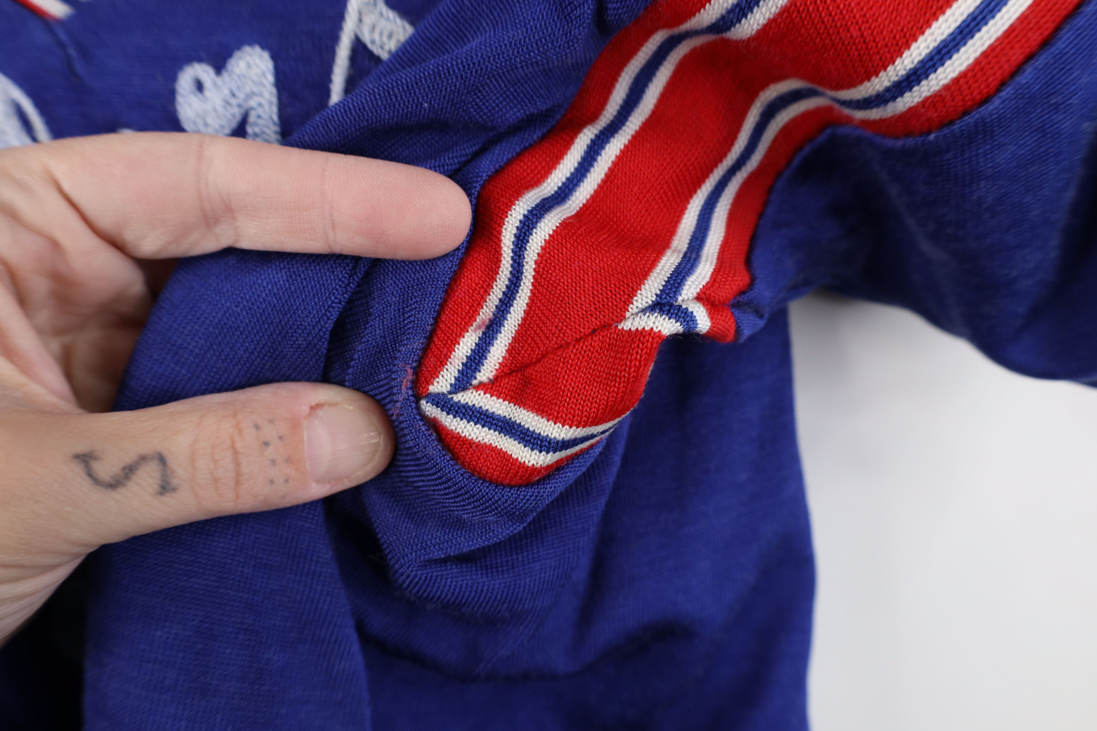 Vintage Vintage 50s Felco Chain Stitch Baseball Jersey Shirt USA Size US L / EU 52-54 / 3 - 10 Thumbnail