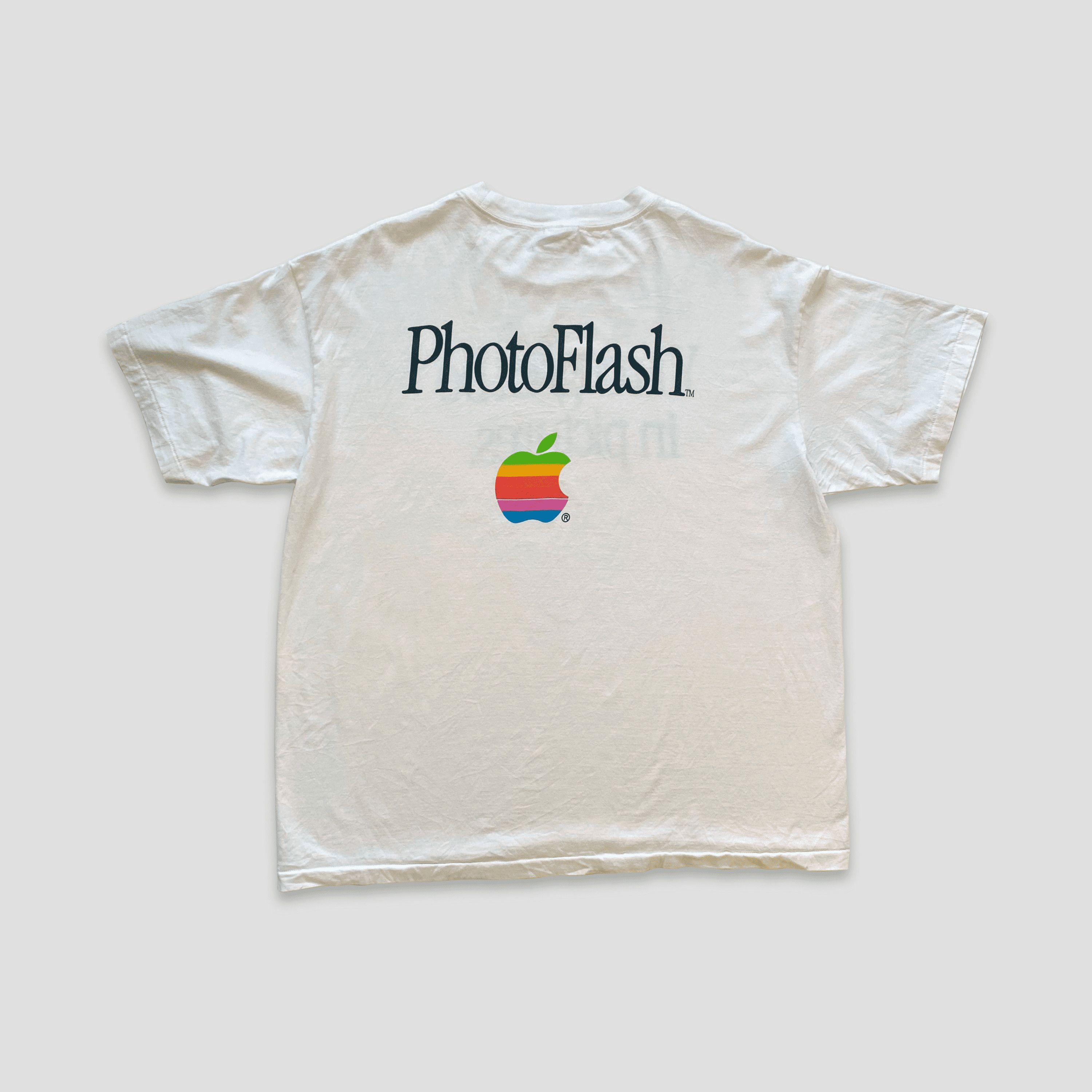 Apple × Vintage Vintage 1994 Apple Photoflash T-Shirt Size US L / EU 52-54 / 3 - 4 Thumbnail