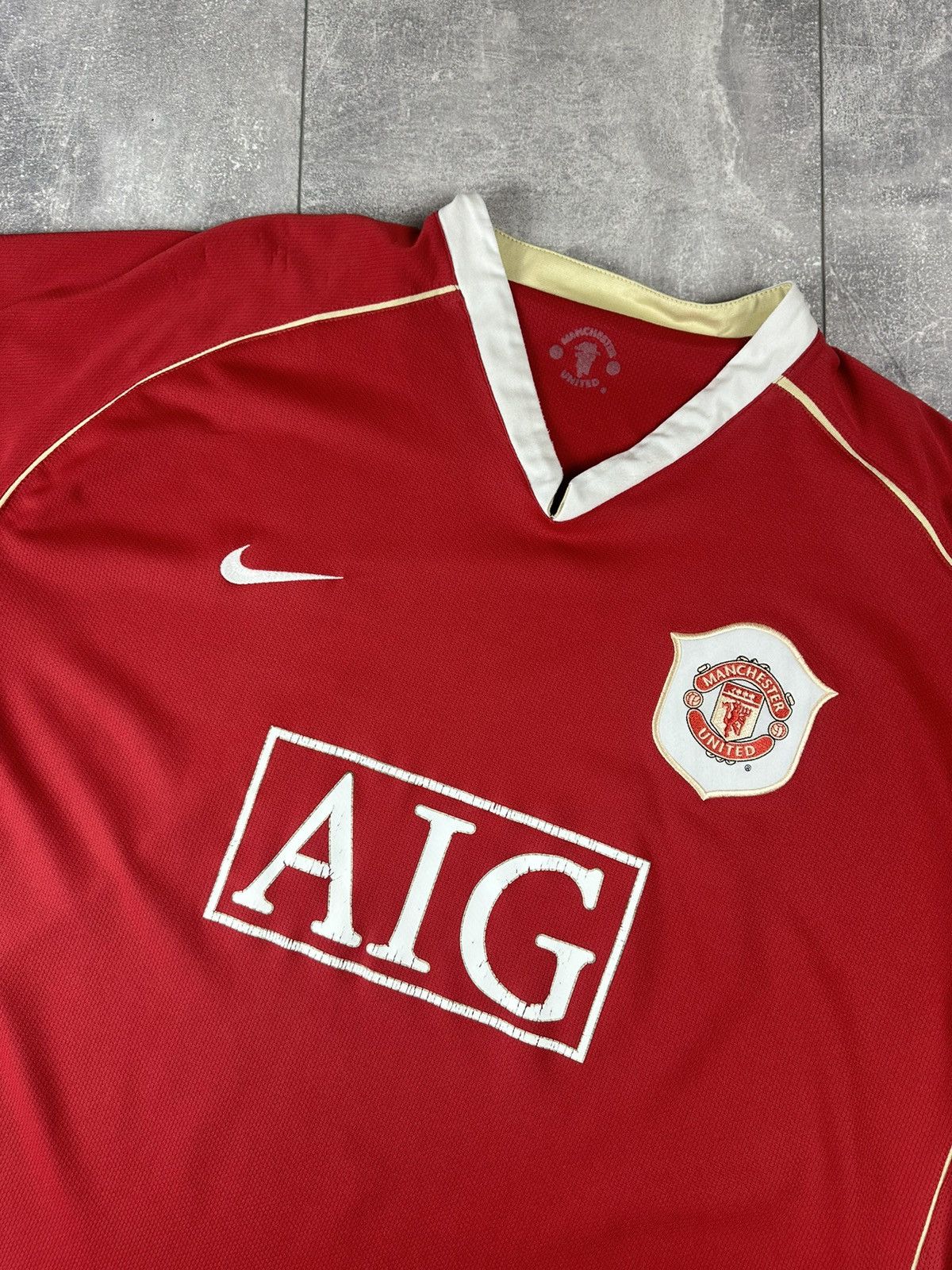 Nike Nike Manchester United 2006/07 Home Soccer Football Jersey Size US XXL / EU 58 / 5 - 7 Thumbnail