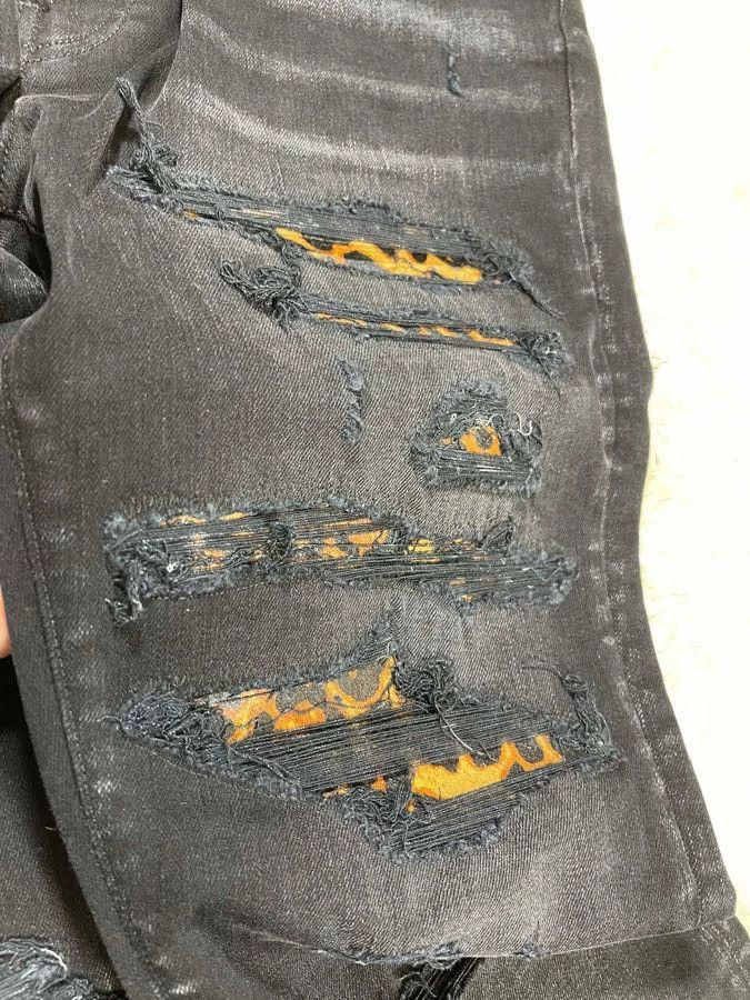 Amiri Amiri leopard thrasher jean Size US 34 / EU 50 - 4 Thumbnail
