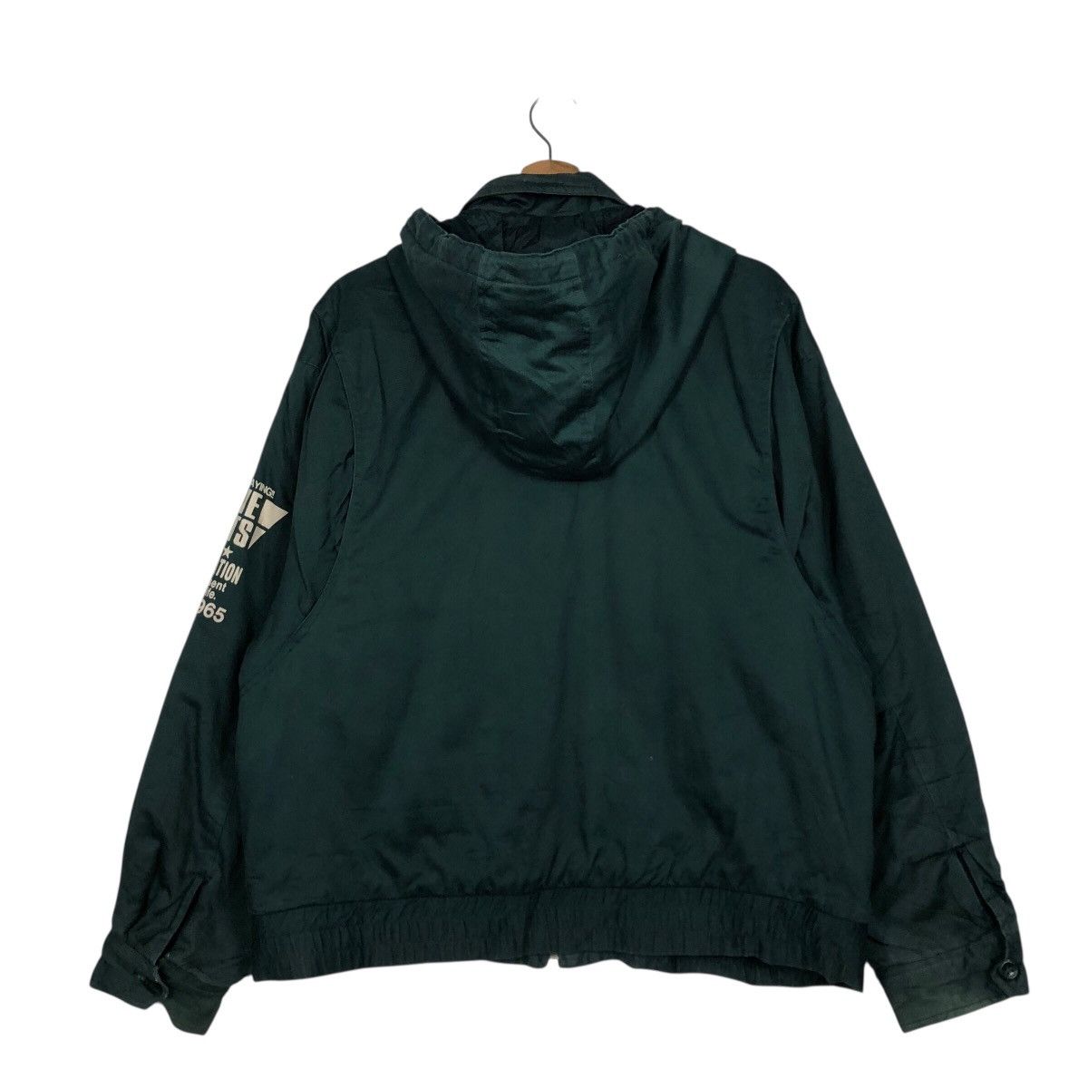 Hysteric Glamour 📌Vintage Biker Bomber Jacket Swooplex Big Logo Embroidery Size US L / EU 52-54 / 3 - 9 Thumbnail