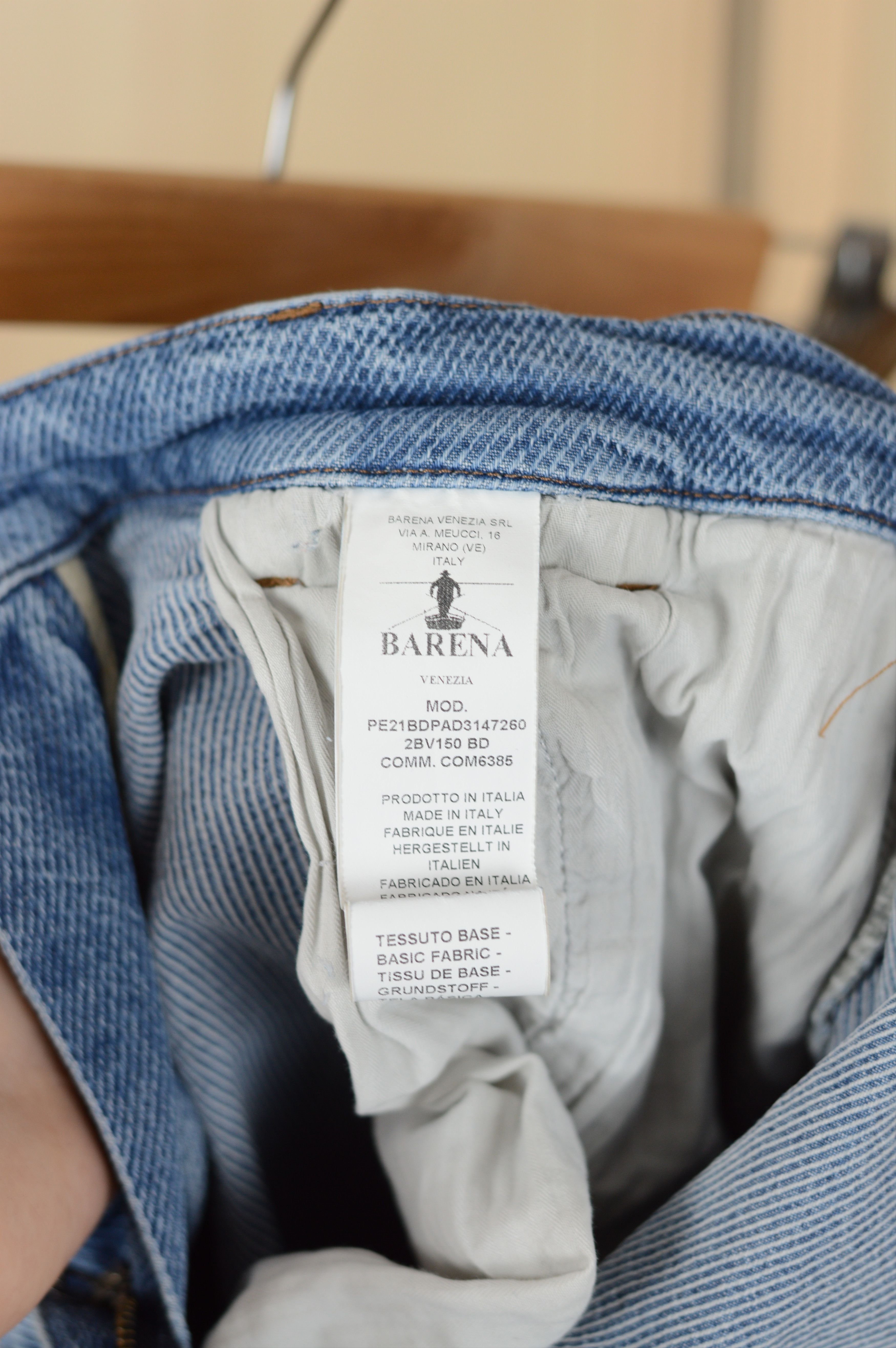 Barena Venezia Baren Venezia Light Blue Jeans Size 28" / US 6 / IT 42 - 8 Thumbnail