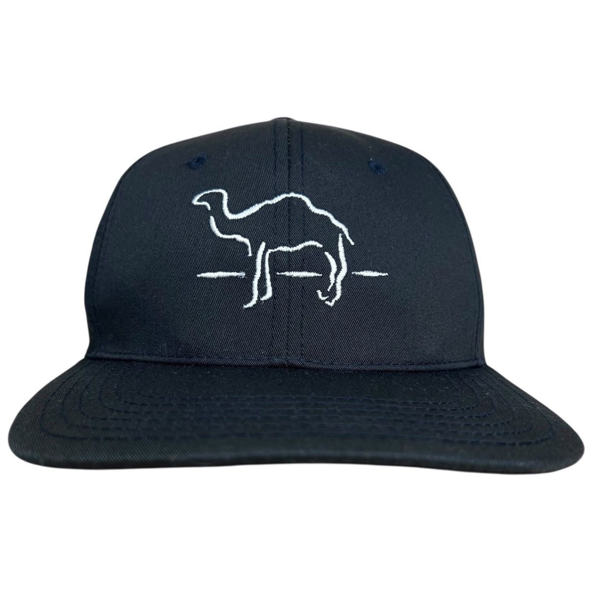 Camel Vtg 1990s Camel Cigarettes Logo Tabaco Promo Black Snapback Size ONE SIZE - 1 Thumbnail