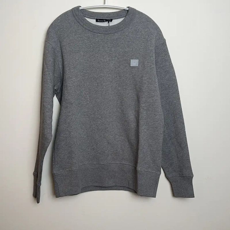 Acne Studios Gray Cotton Knit Sweater