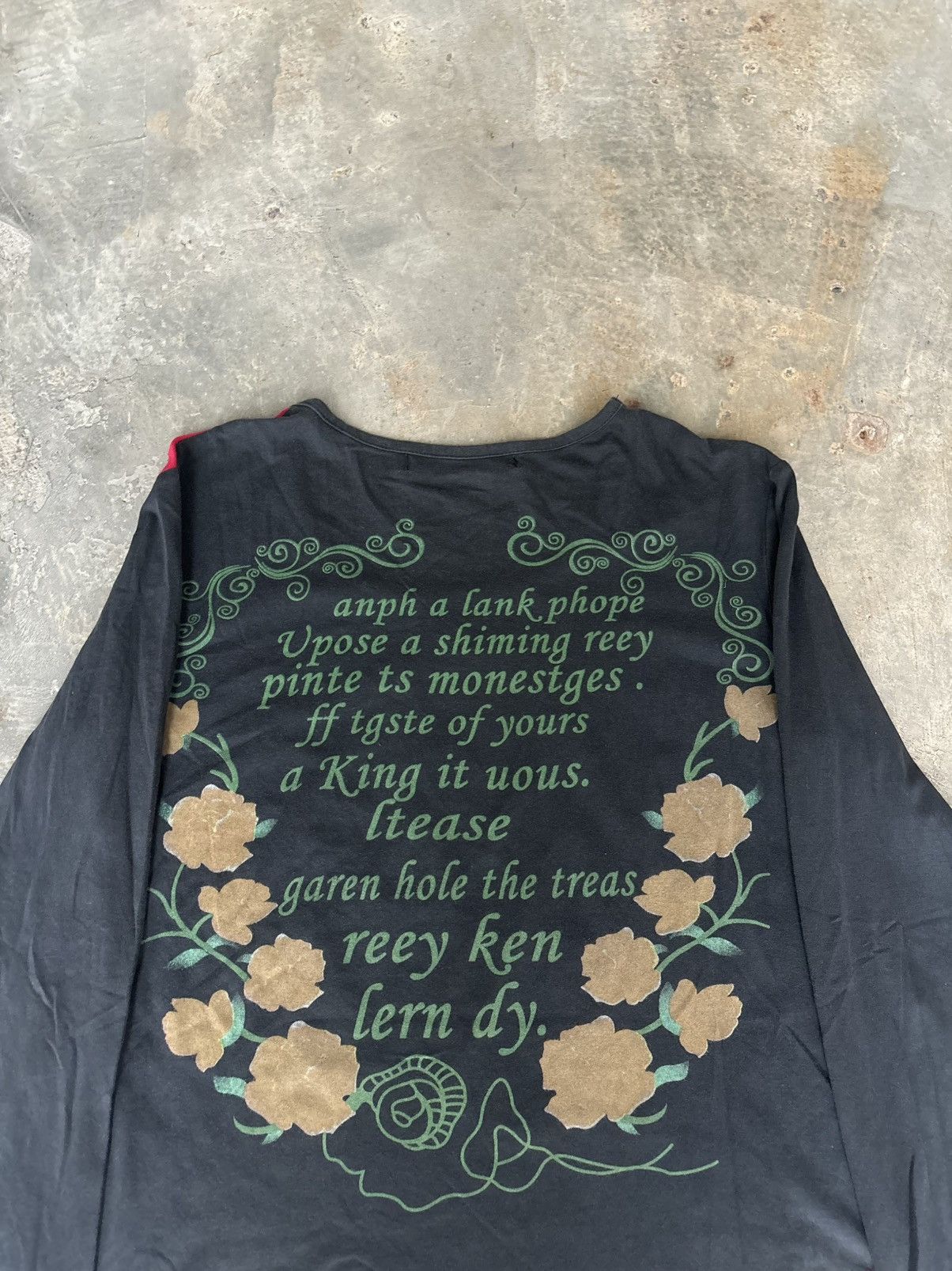 Hysteric Glamour × Japanese Brand Y2k Opium Sunrucco Punk Style Women's Longsleeve Size M / US 6-8 / IT 42-44 - 3 Thumbnail