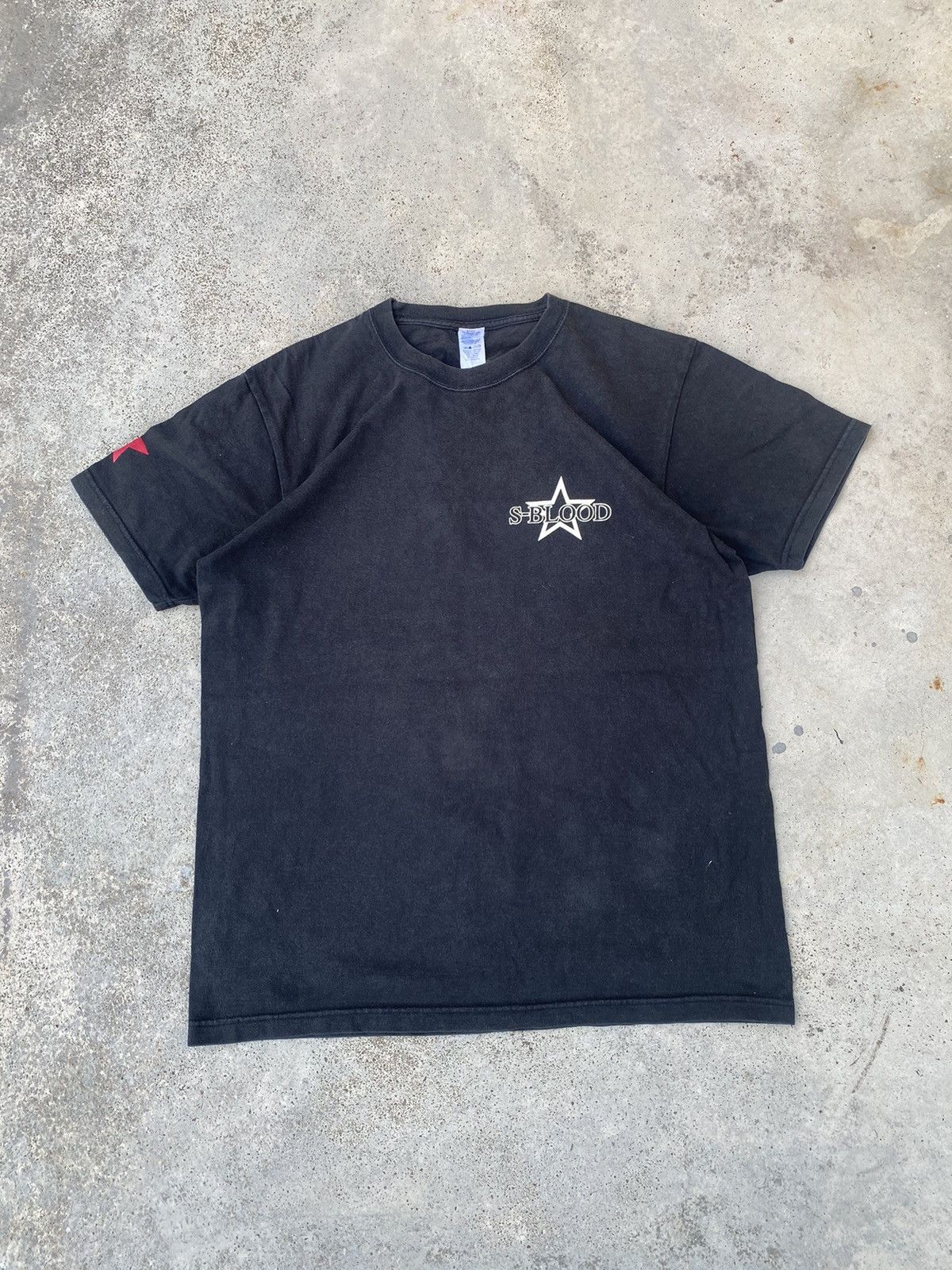 Harley Davidson 2000s S Blood Harley Davidson Styled Flames Cyber T Size US M / EU 48-50 / 2 - 4 Thumbnail