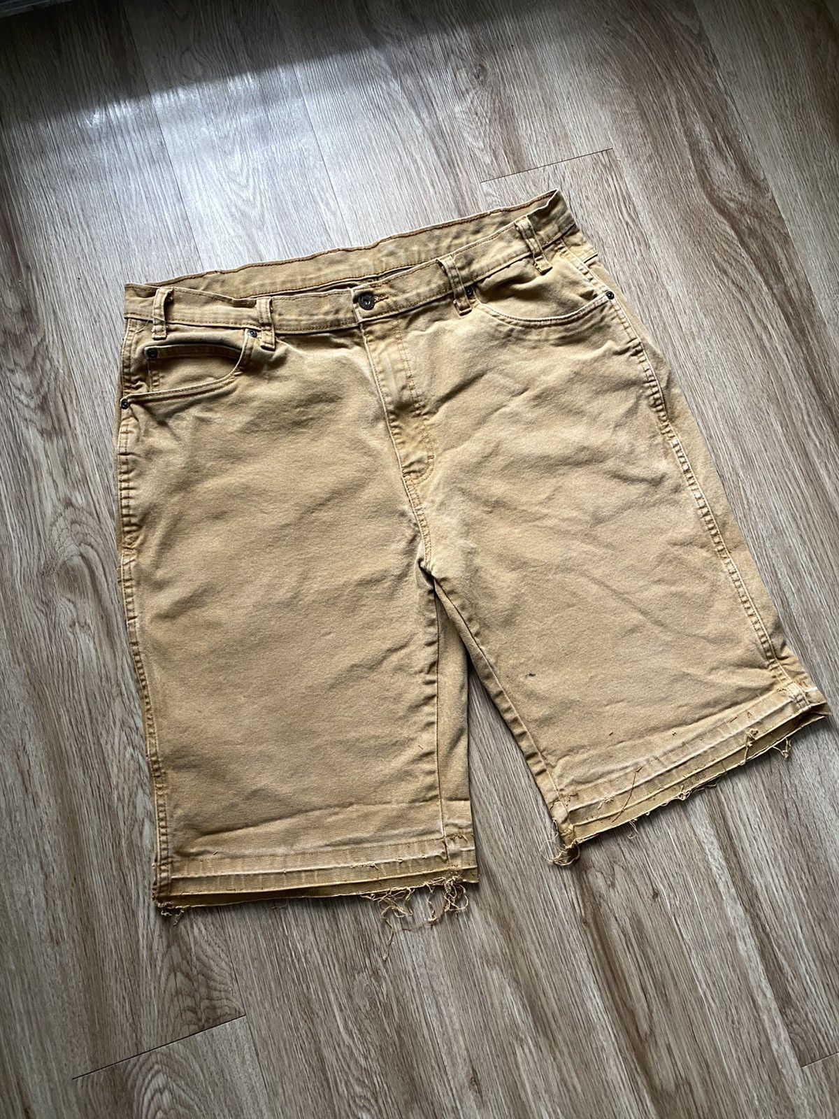 Dickies Dickies Work Wear Distressed Shorts Size US 36 / EU 52 - 3 Thumbnail