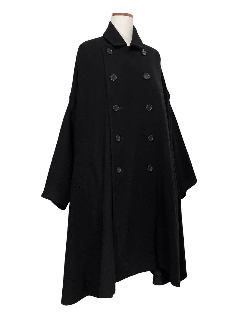 Comme des Garcons Comme Des Garcons Ninomiya Kei noir Double Breasted Bat Sl Size S / US 4 / IT 40 - 2 Thumbnail