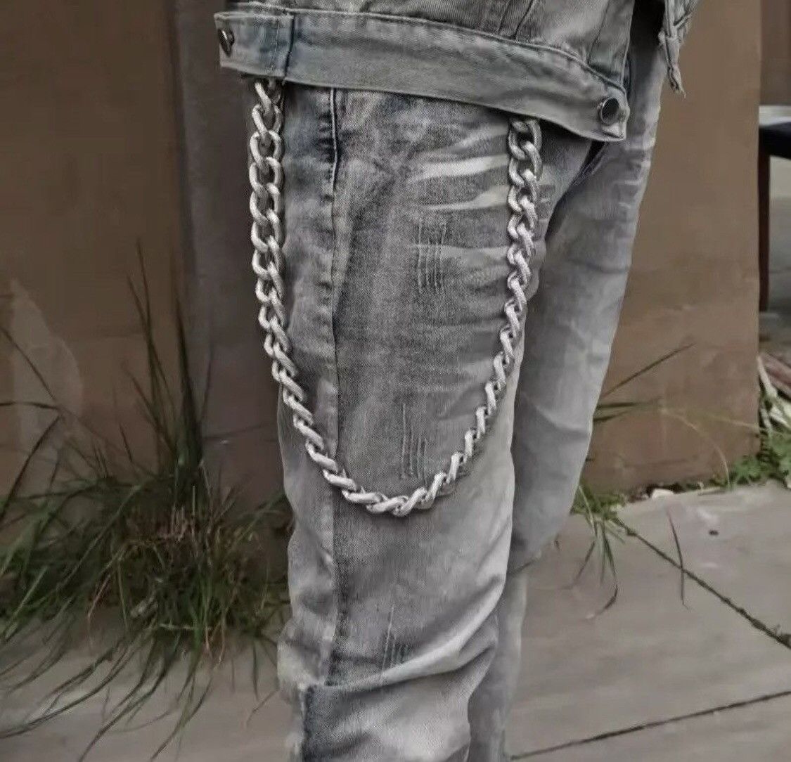 Jewelry Luxurious Concise Chain Pant Waist Keychain Size ONE SIZE - 1 Thumbnail