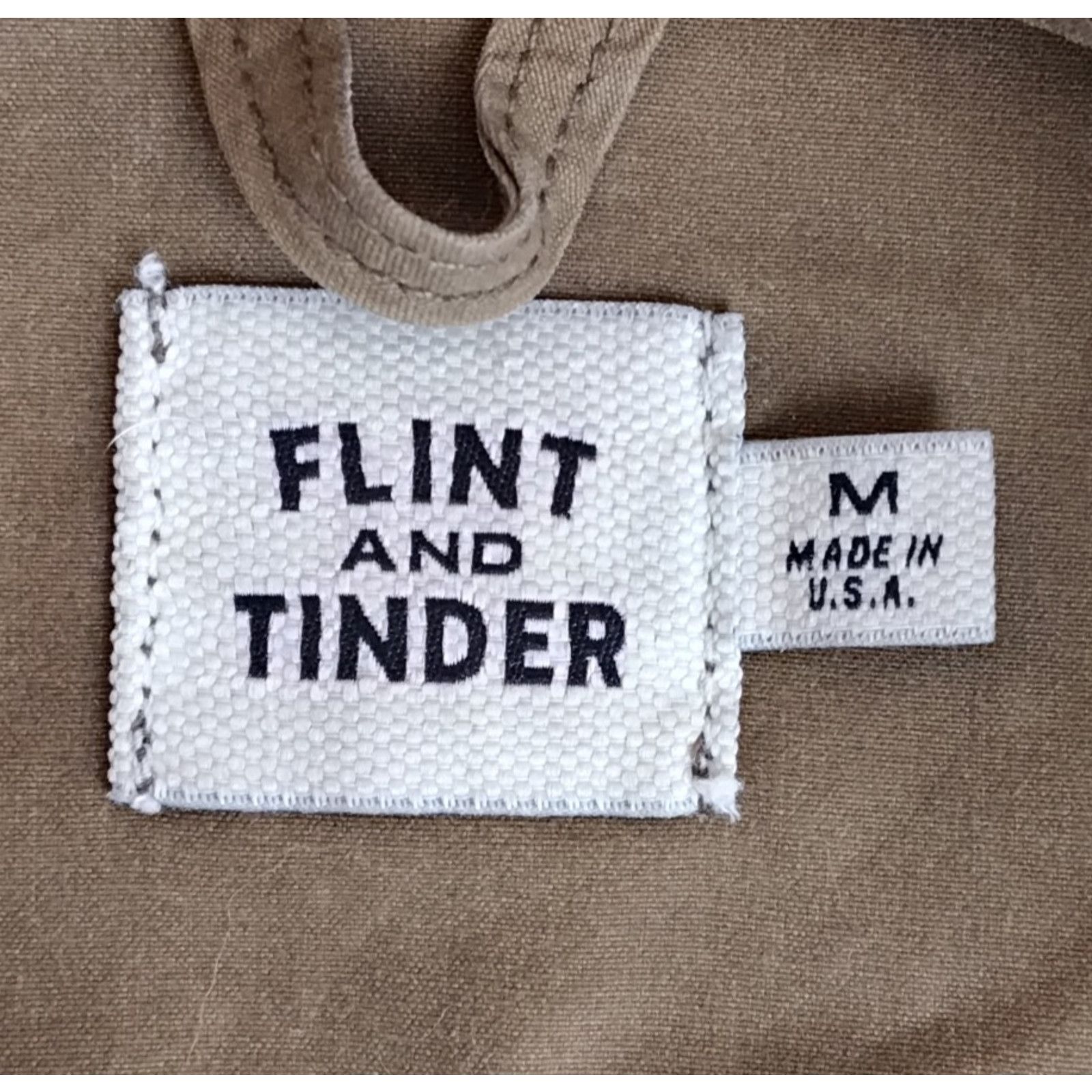 Flint And Tinder Flint and Tinder Tin Cloth Shacket Men's M Brown Button Up Size US M / EU 48-50 / 2 - 8 Thumbnail