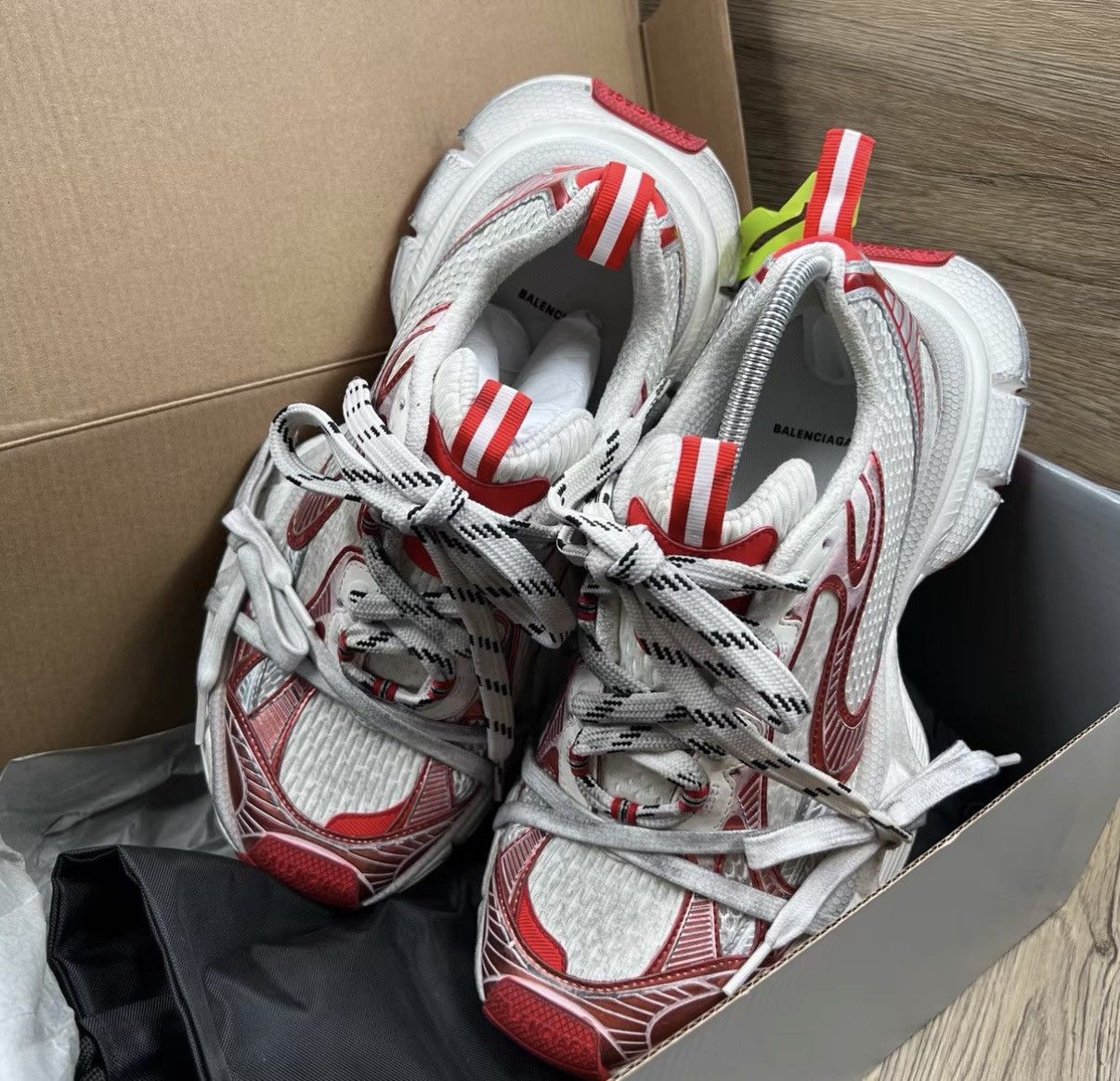 Balenciaga Balenciaga 3XL Distressed Sneakers J41 Size US 8.5 / EU 41-42 - 2 Thumbnail