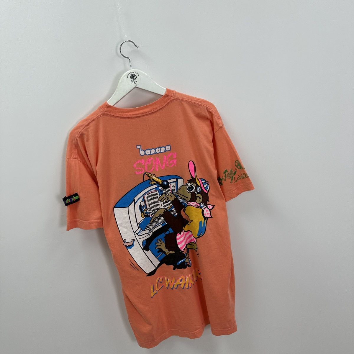 Vintage Vintage 90 LC Waikiki Sound of Hawaiian wave tee banana y2k Size US XL / EU 56 / 4 - 3 Thumbnail