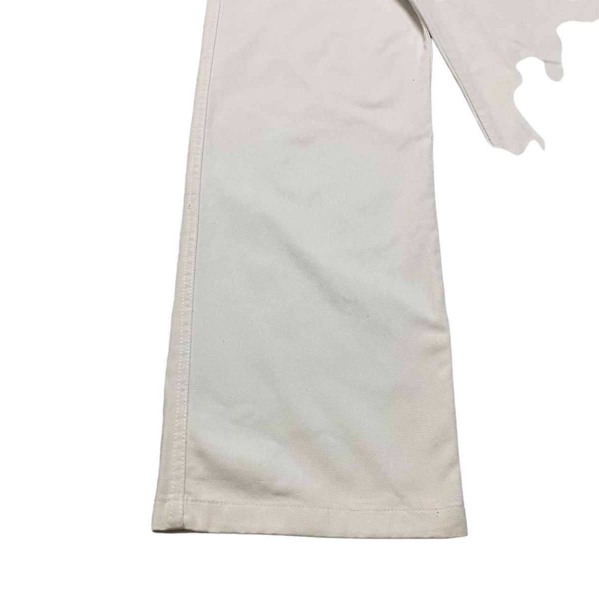 Vintage Vintage ZONZ White Denim Baggy Wide Leg Pants Size US 32 / EU 48 - 8 Thumbnail