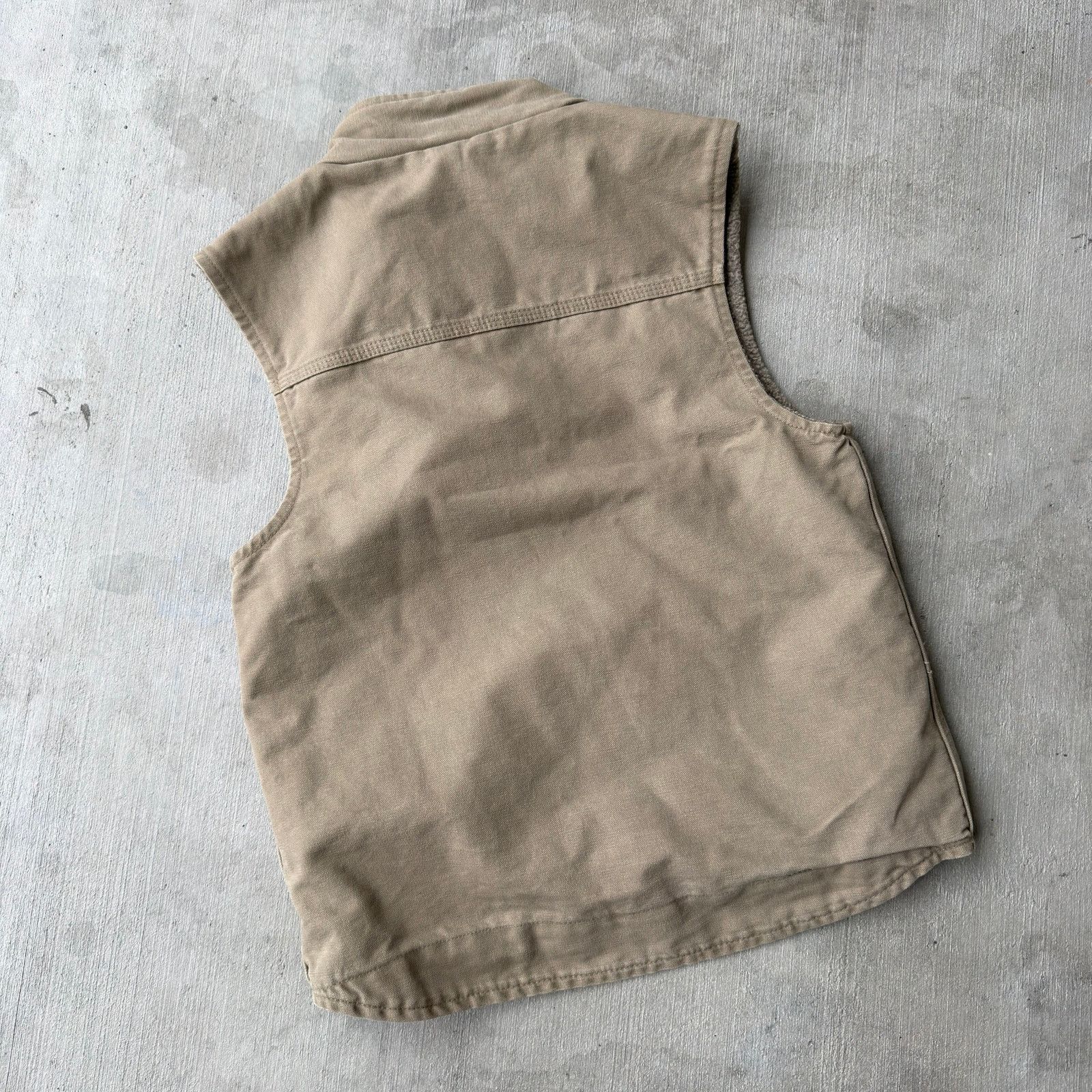 Carhartt × Vintage Carhartt V33 brown work wear vest Size US S / EU 44-46 / 1 - 4 Thumbnail