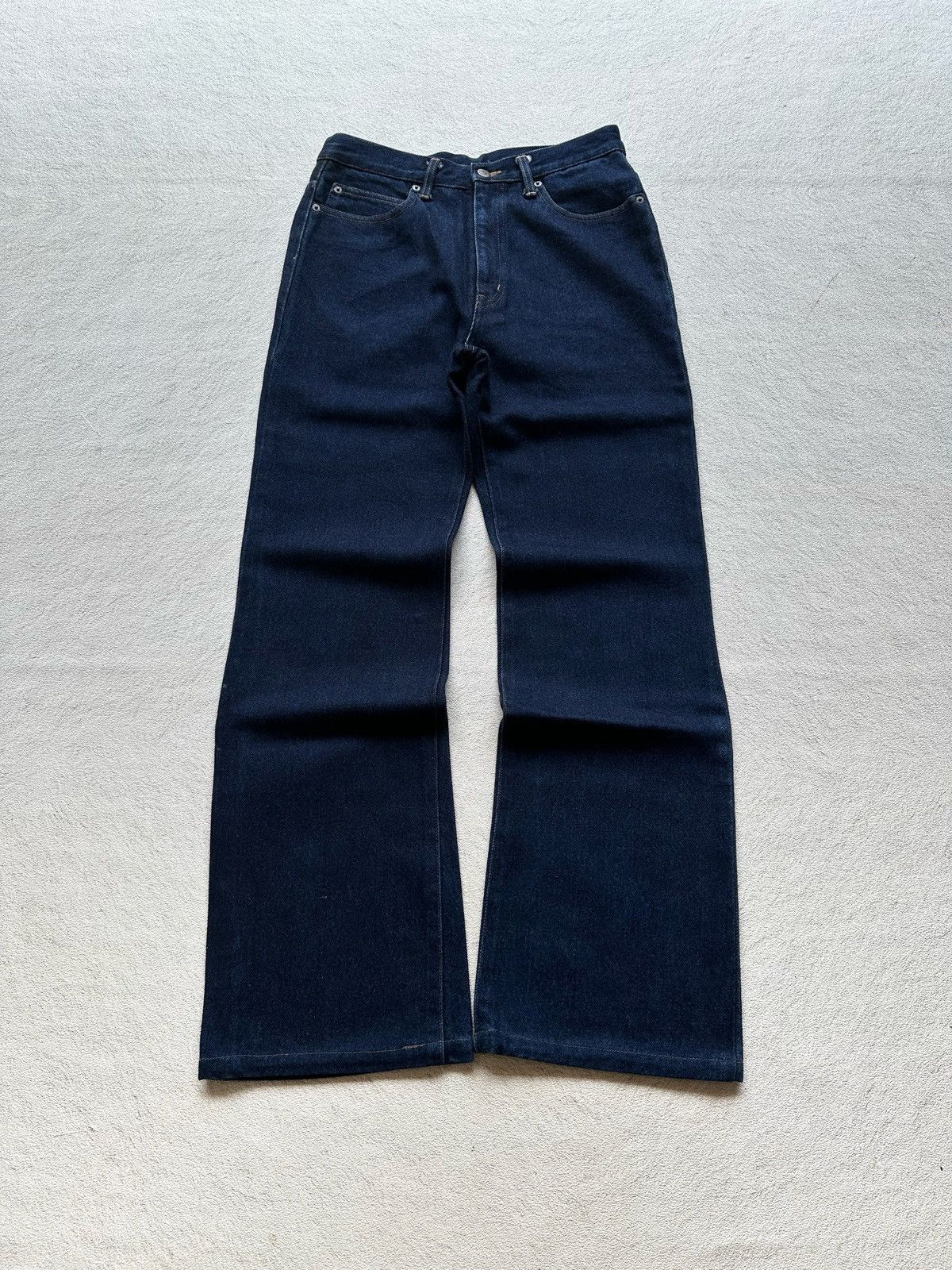 Harley Davidson VINTAGE X HARLEY DAVIDSON FLARE HEAVY HAIRY DENIM Size US 29 - 2 Thumbnail