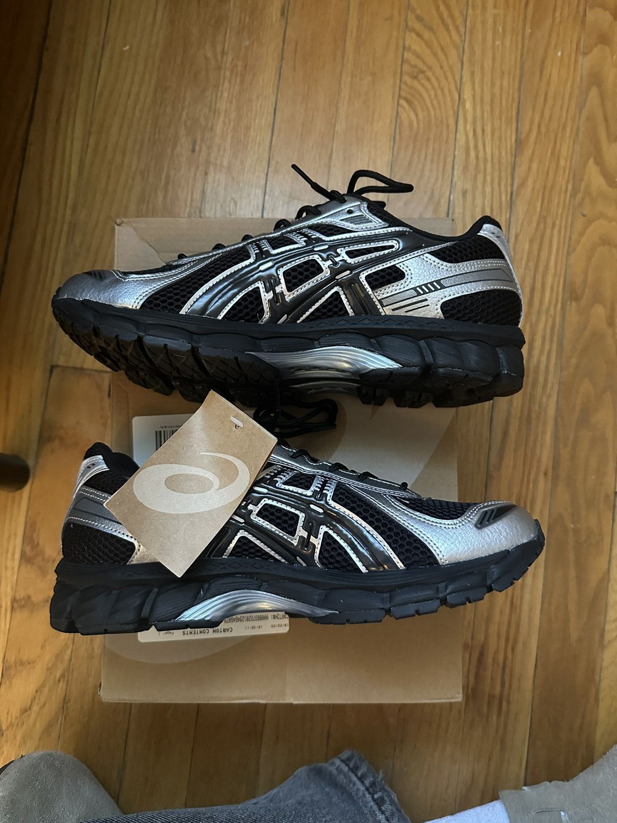 Asics Asics Gel Kayano 12.1 Black/Graphite Grey Size US 8.5 / EU 41-42 - 8 Thumbnail